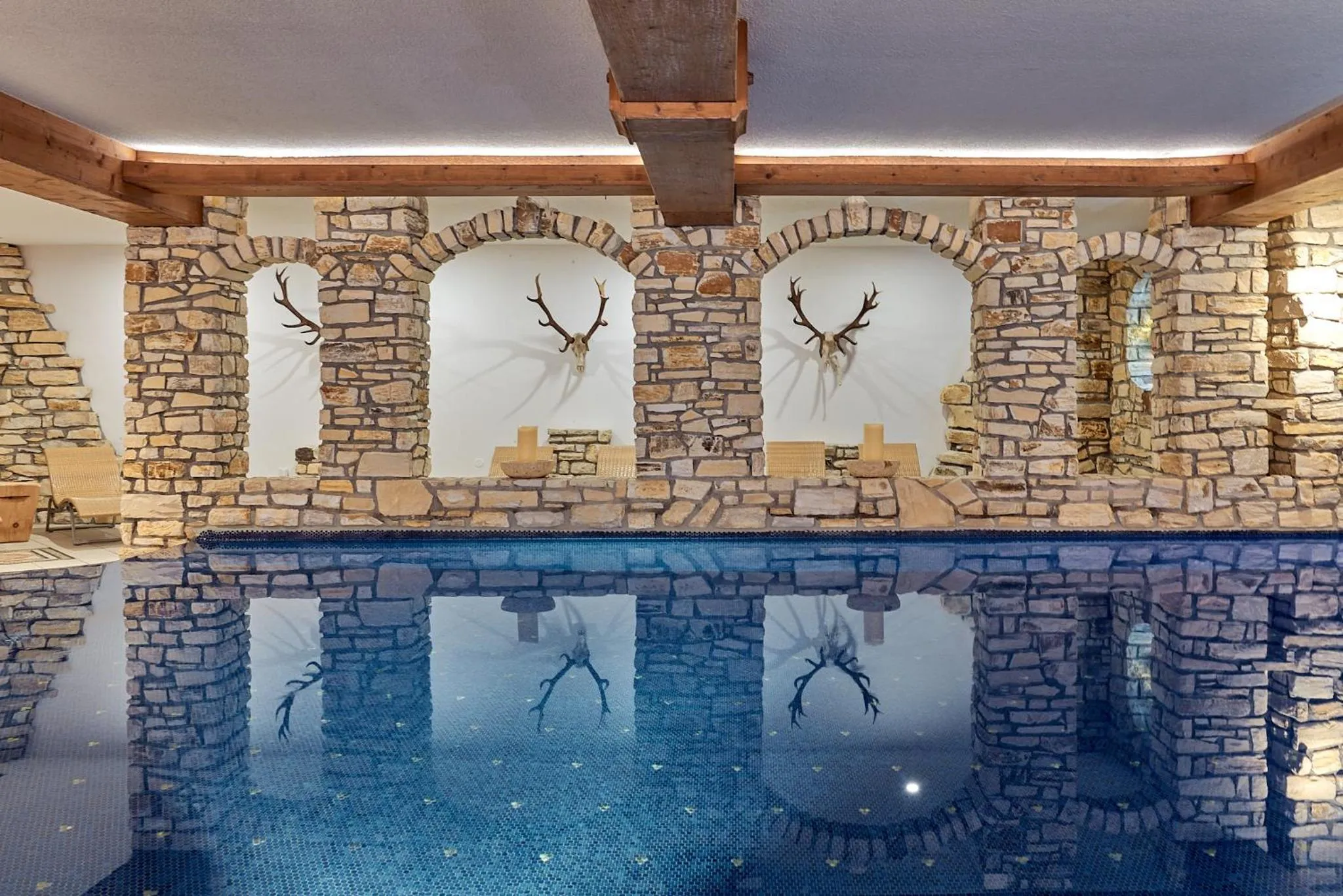 Swimming pool in Aktiv & Spa Hotel Alpenrose
