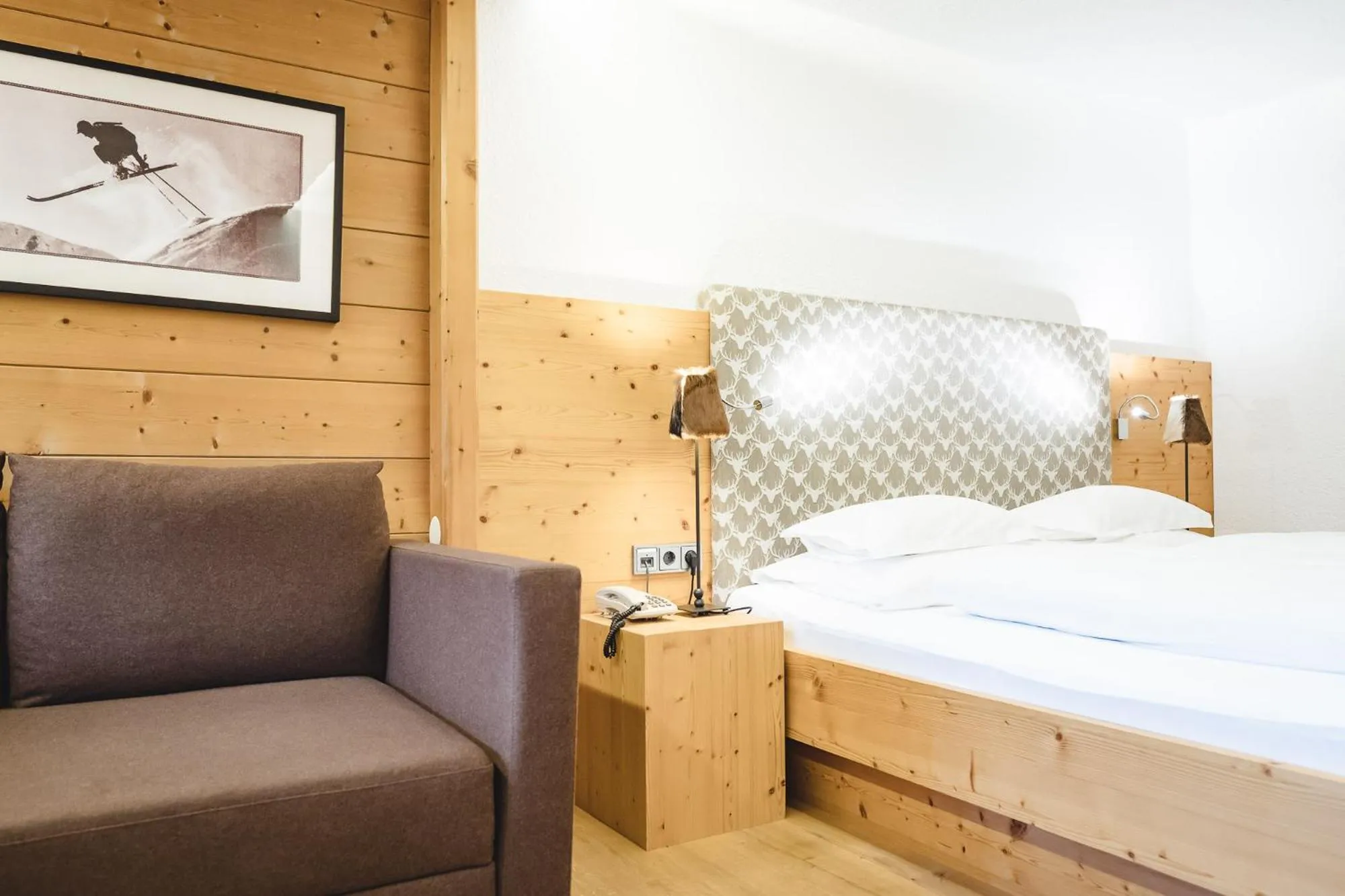 Bedroom, Bed in Aktiv & Spa Hotel Alpenrose