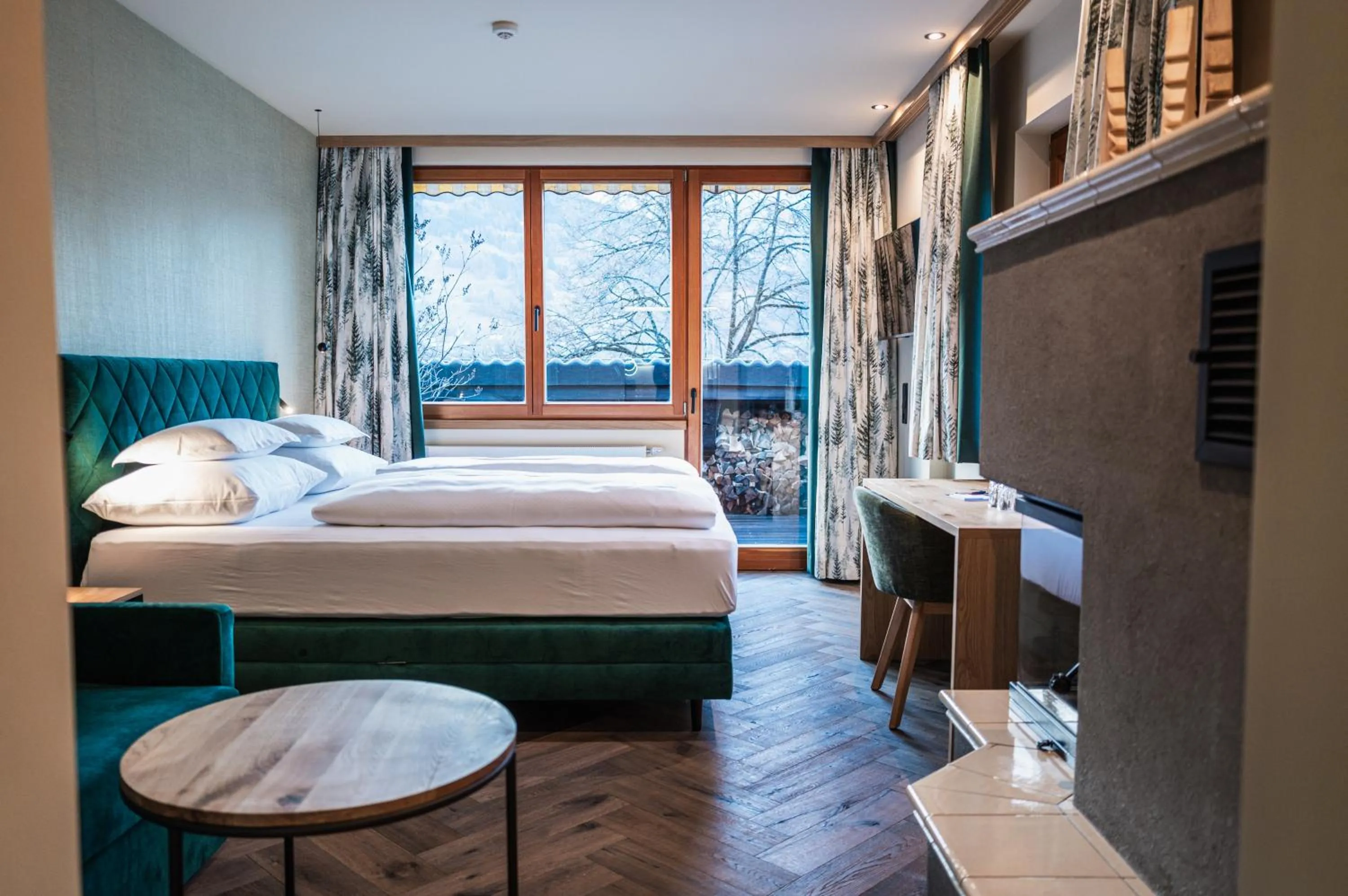 Photo of the whole room, Bed in Aktiv & Spa Hotel Alpenrose