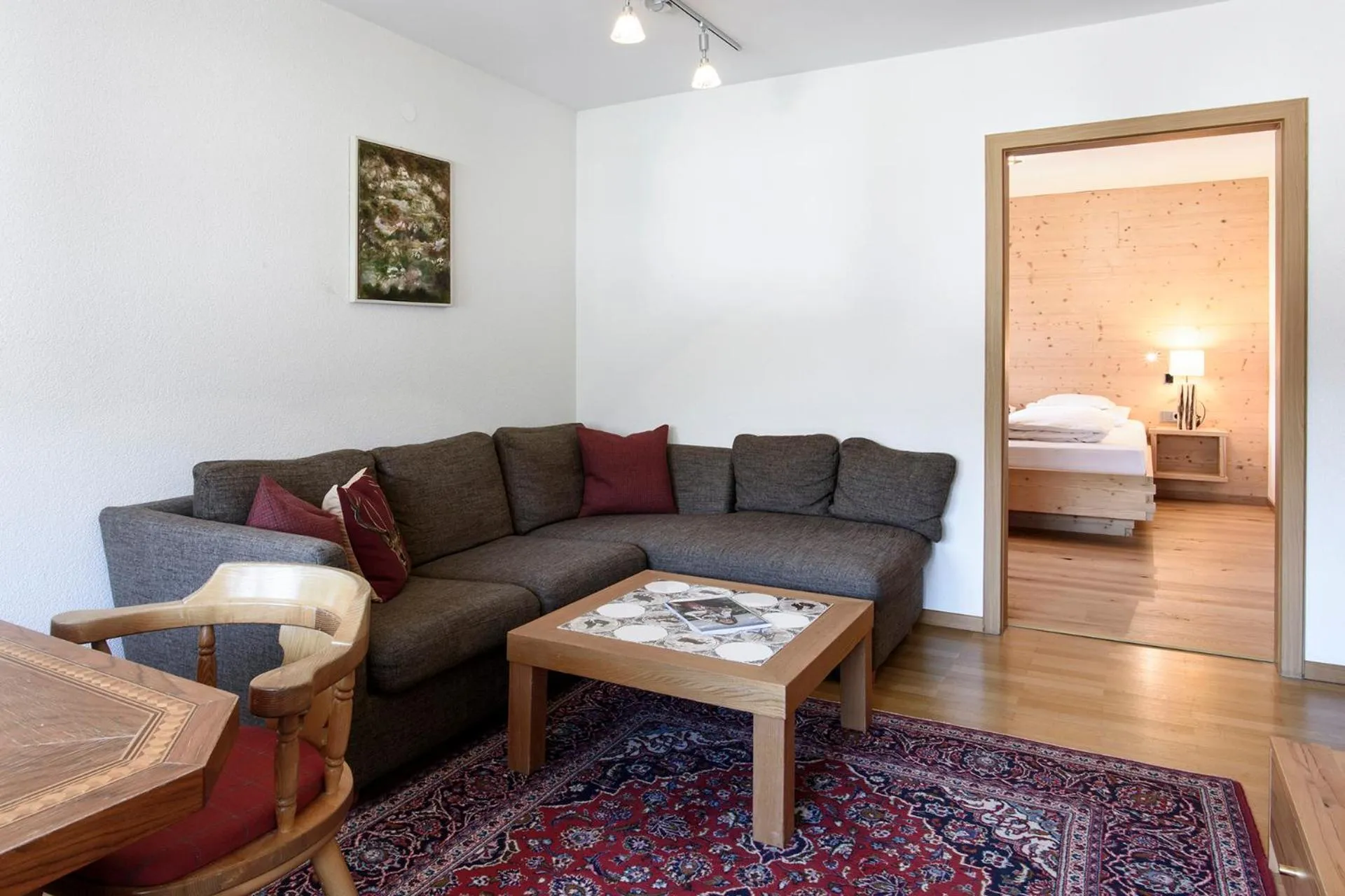 Living room, Bed in Aktiv & Spa Hotel Alpenrose