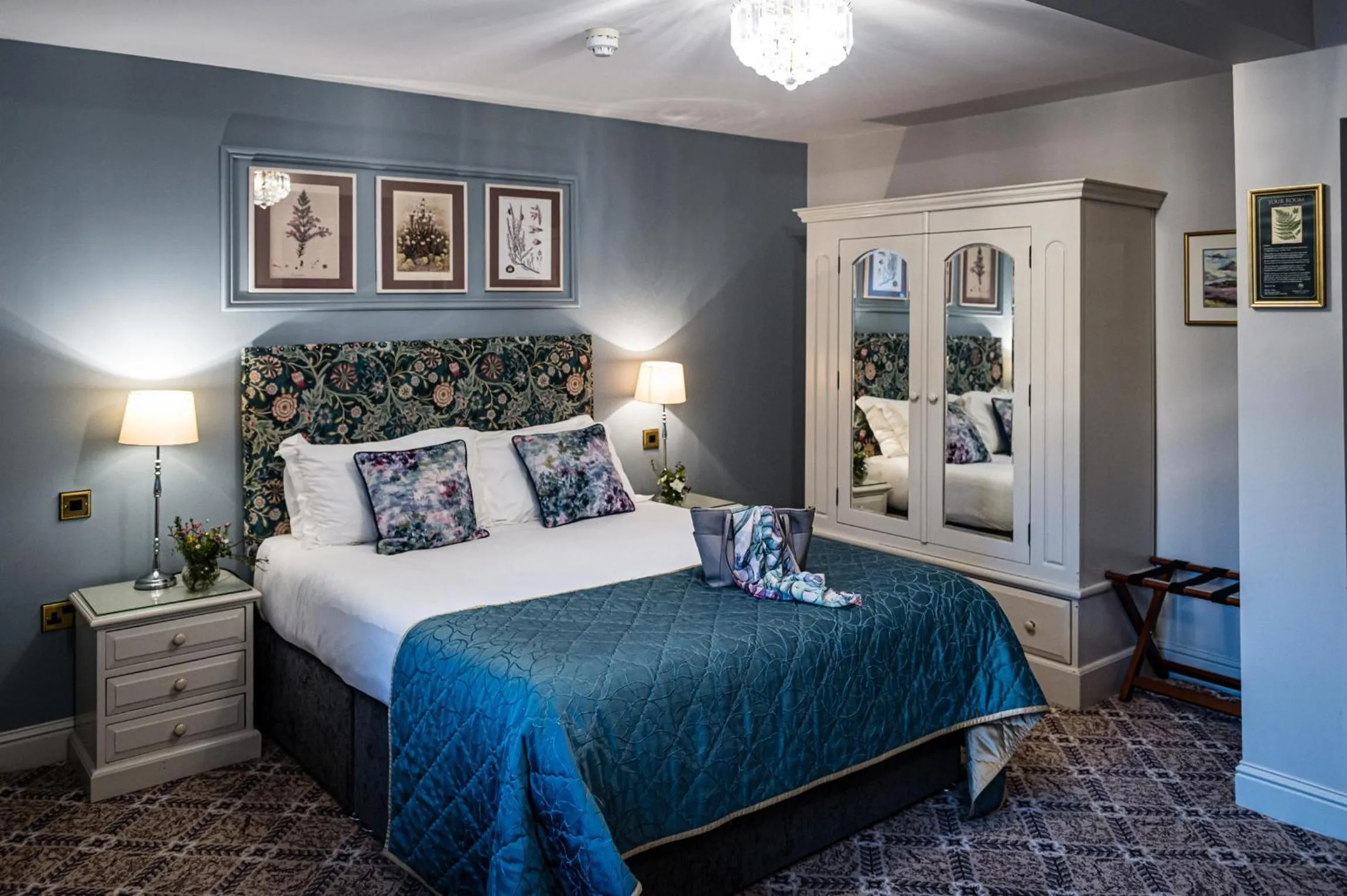 Bedroom, Bed in Fernhill House Hotel & Gardens