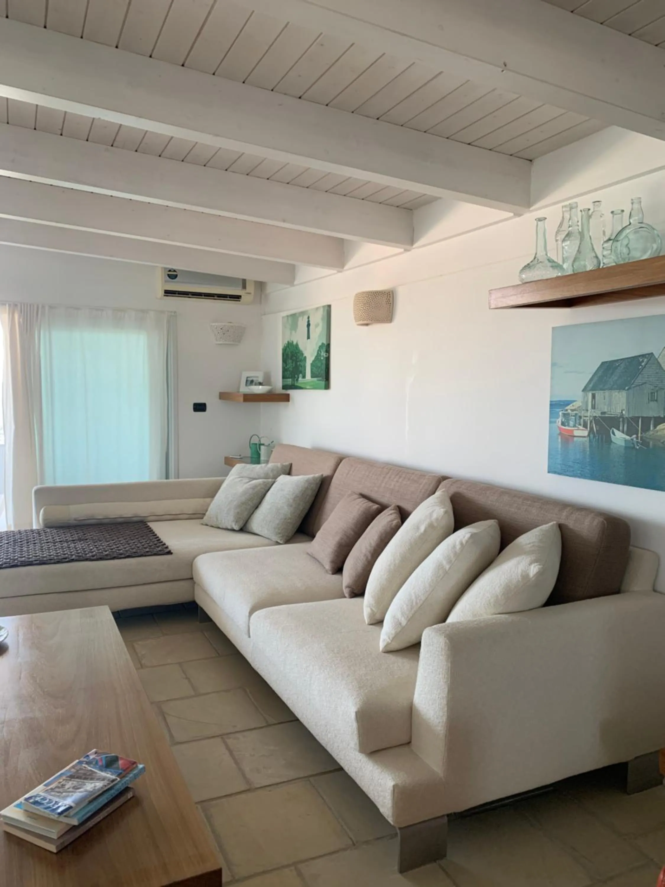 Seating area in Mansarda sul Mare