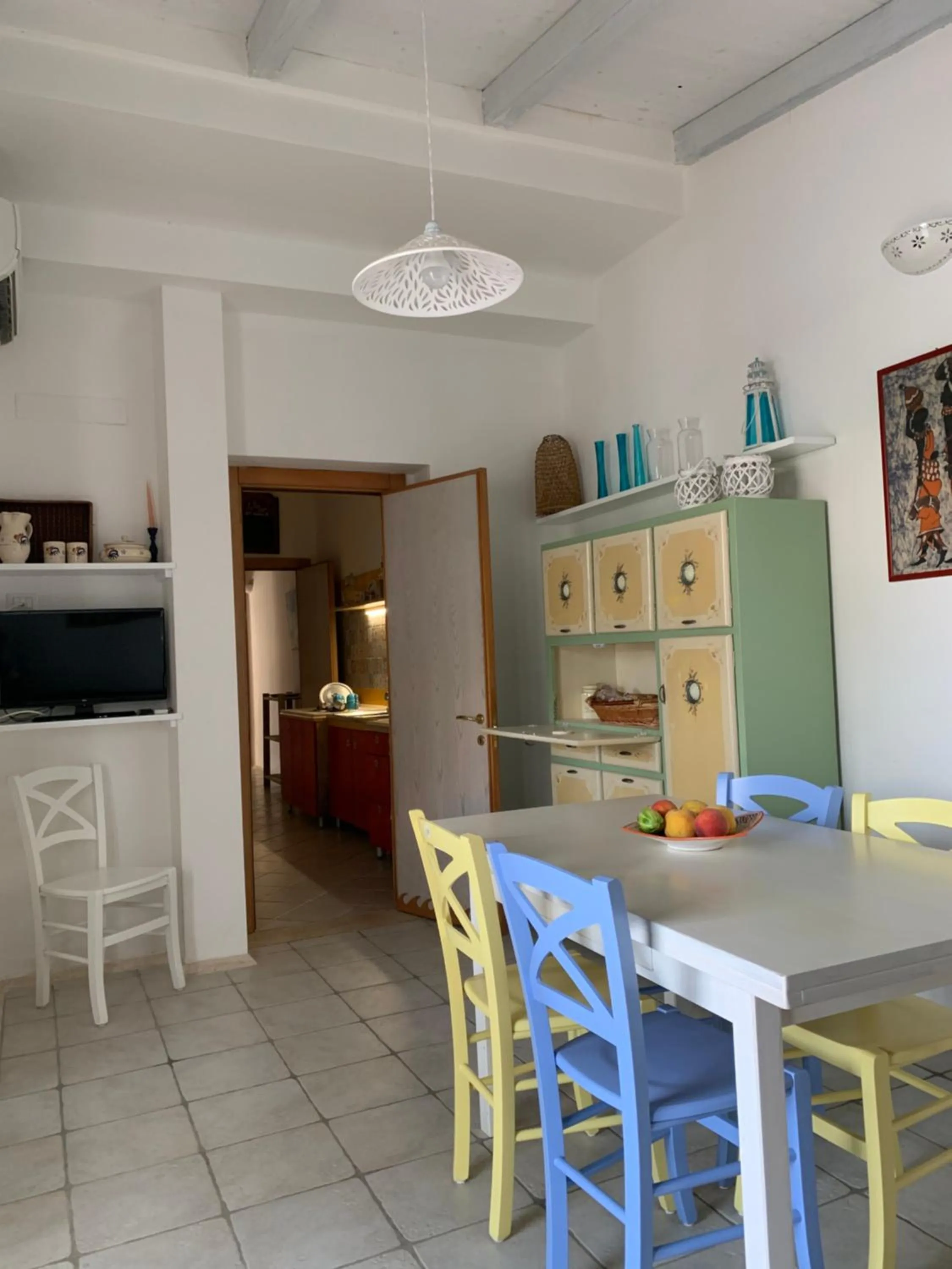 Kitchen or kitchenette in Mansarda sul Mare