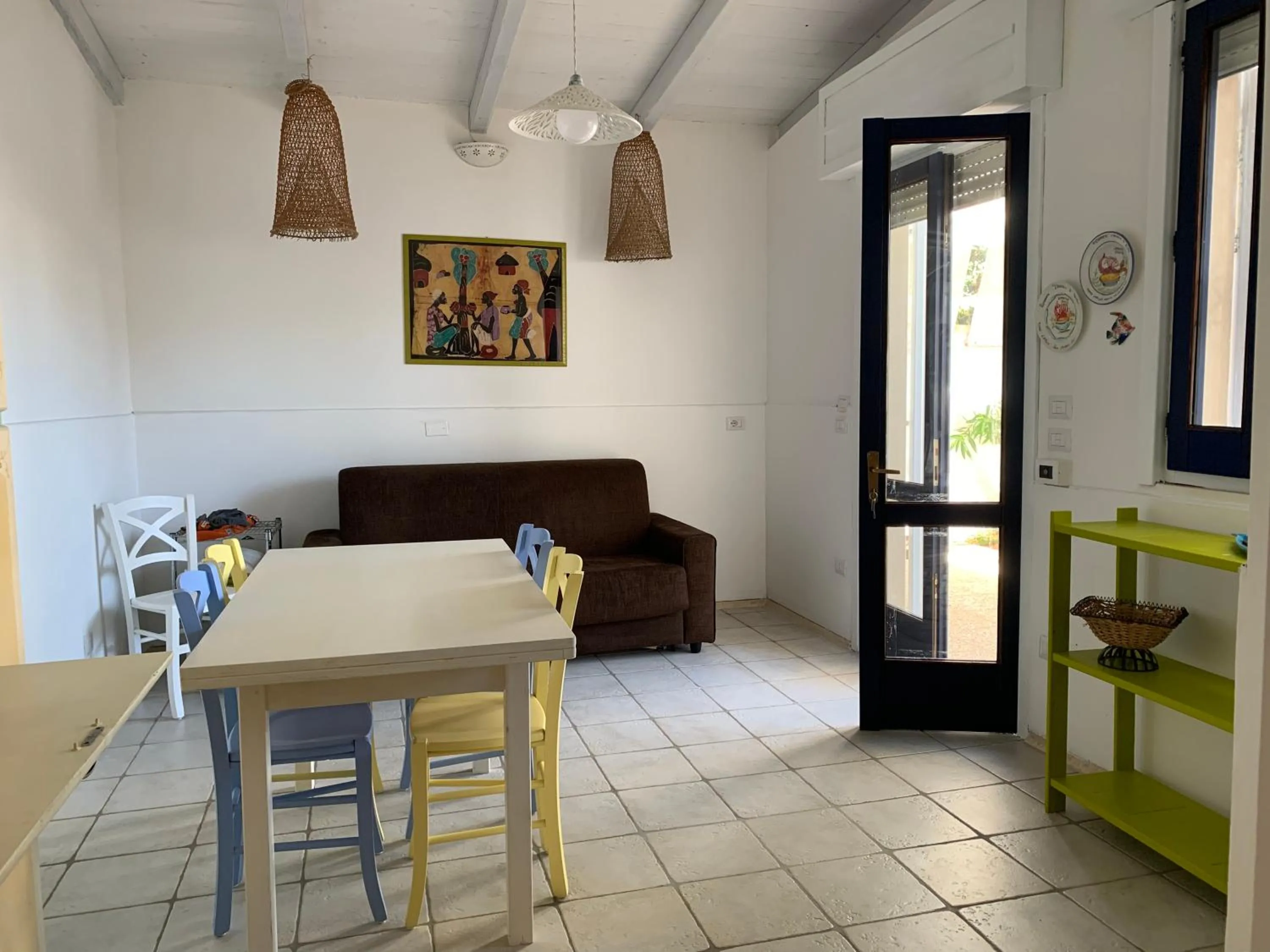 Living room in Mansarda sul Mare