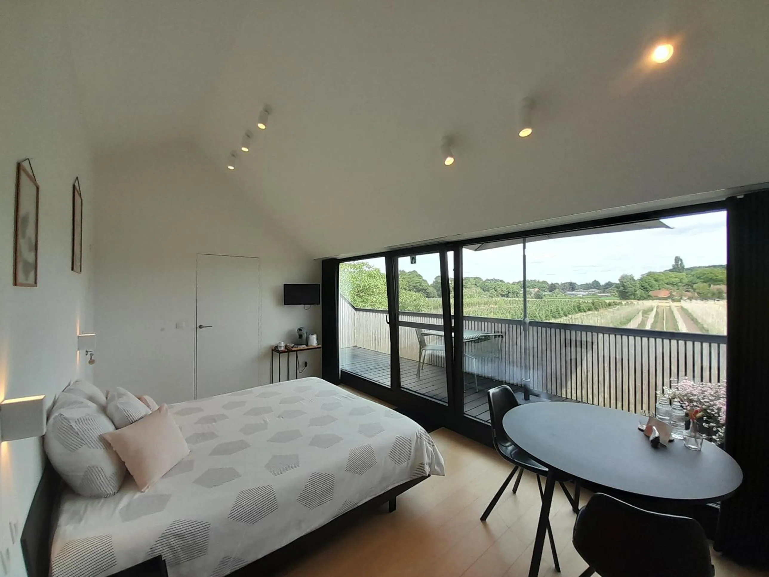 Bedroom, Bed in B&B De Stuifduinen