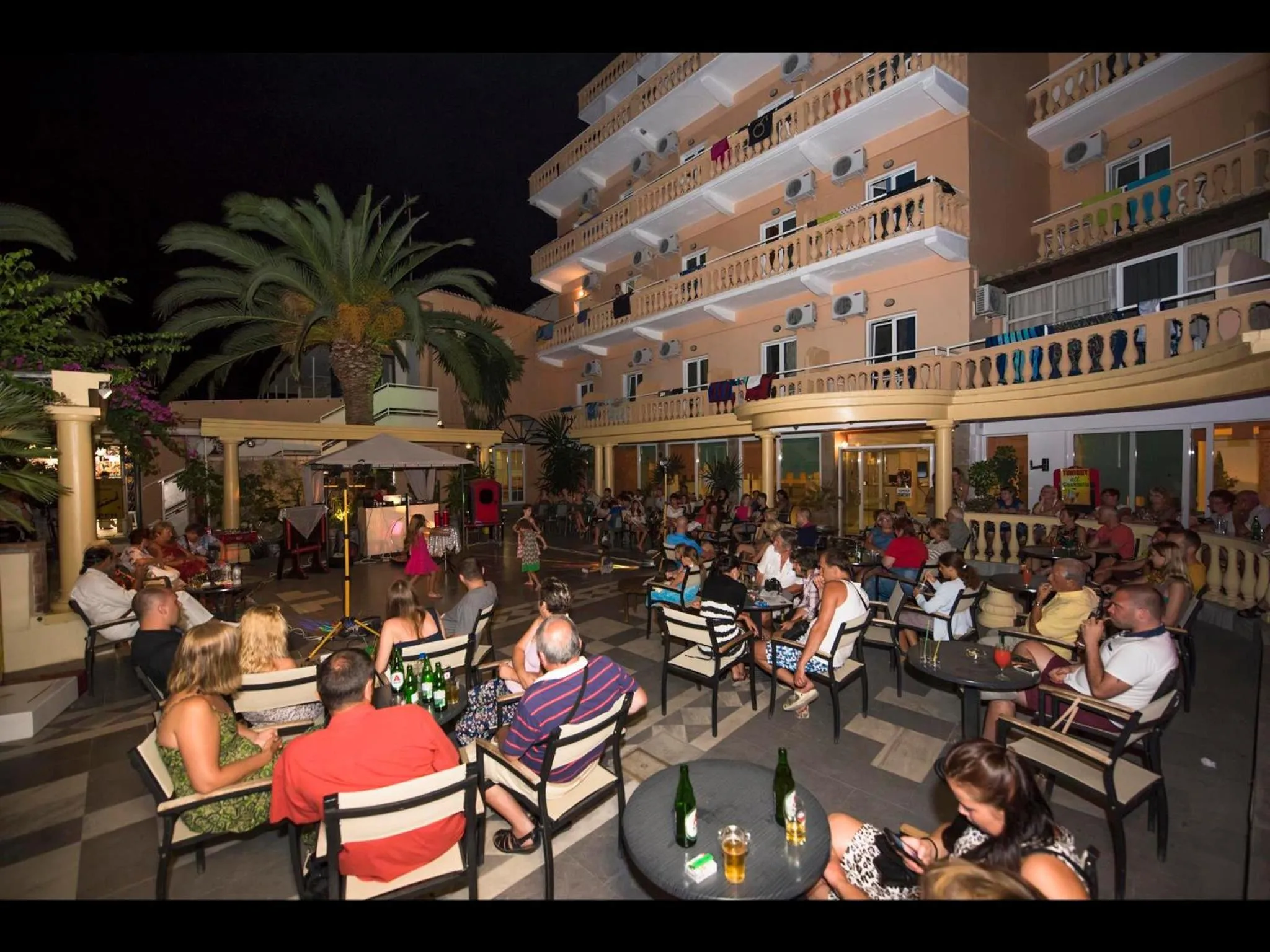 Karaoke in Potamaki Beach Hotel