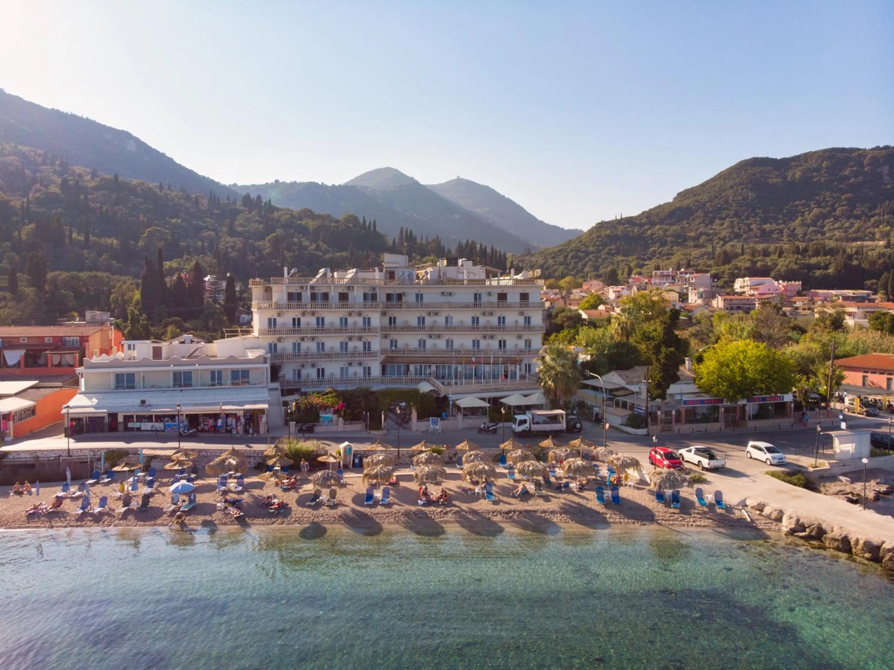 Property building in Potamaki Beach Hotel