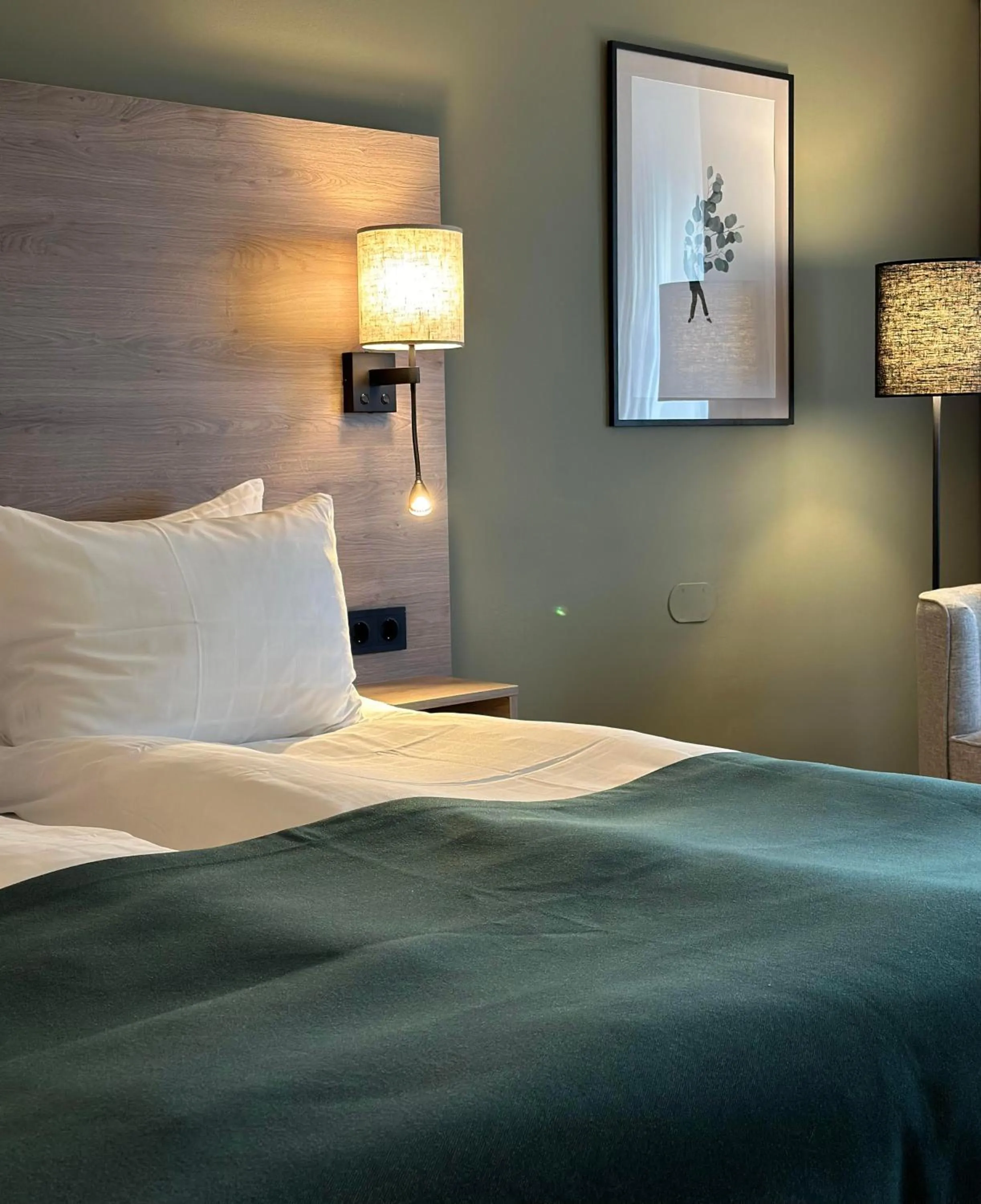 Bed in Quality Hotel Grand Falun