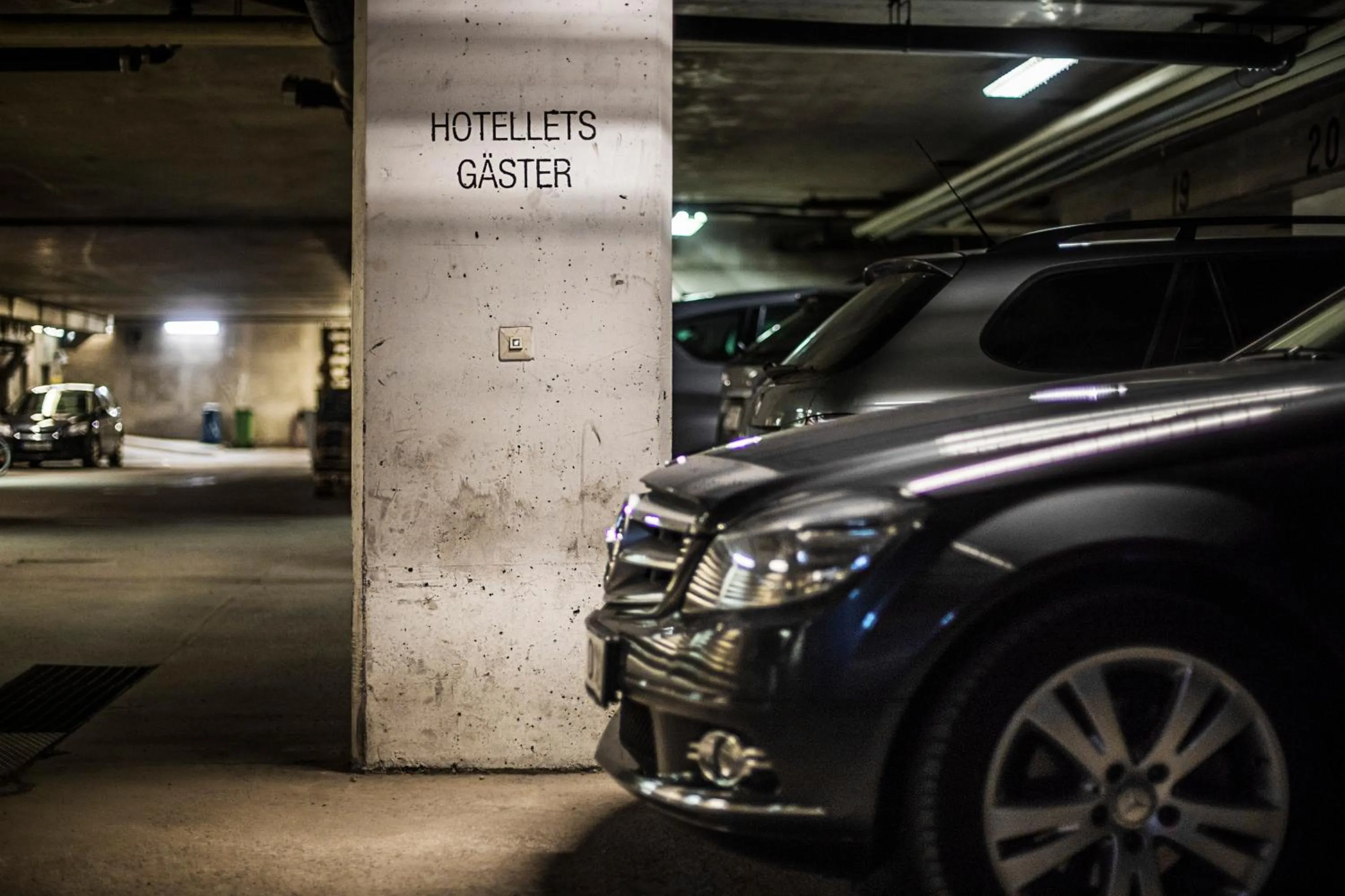 Parking in Quality Hotel Grand Falun