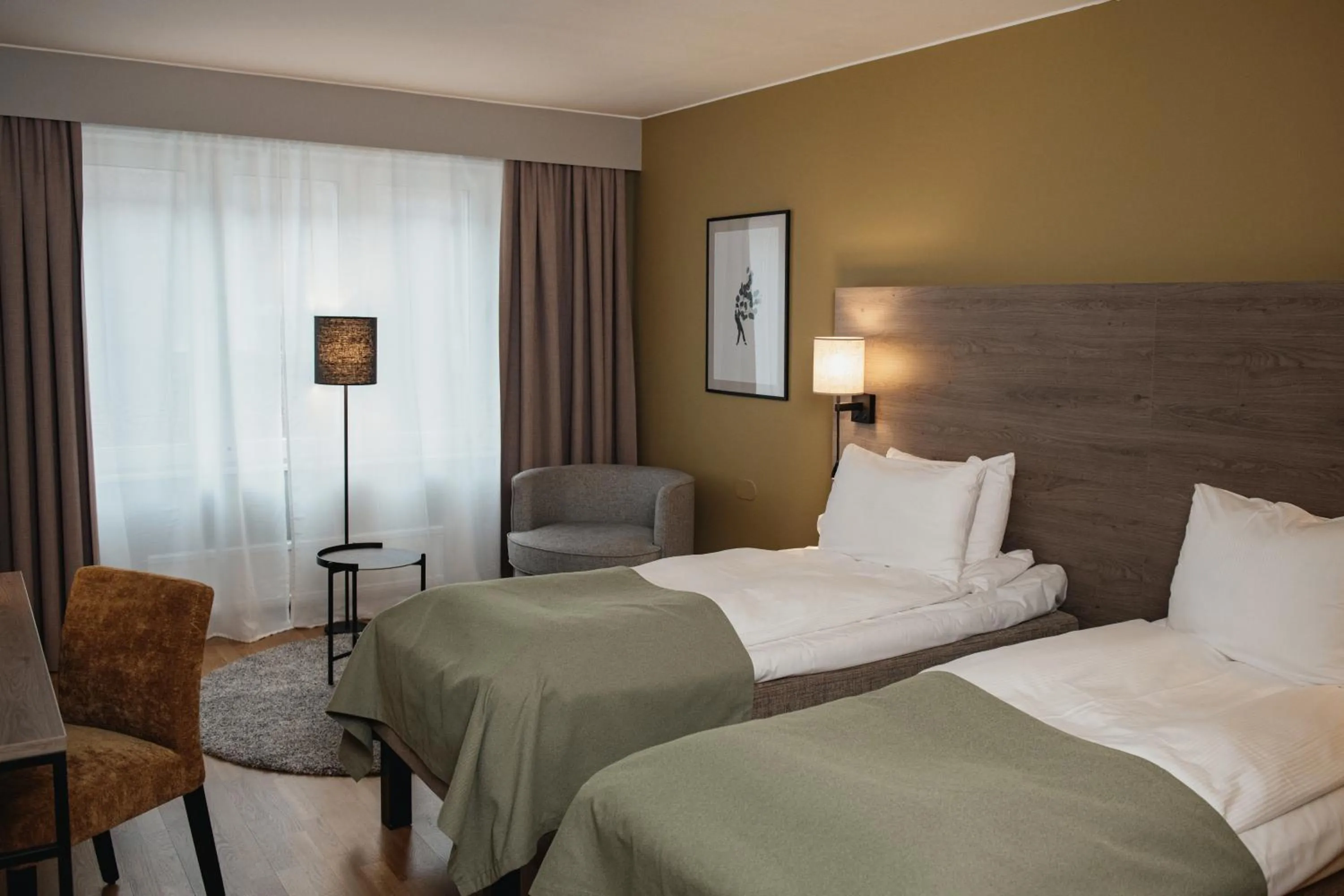 Photo of the whole room, Bed in Quality Hotel Grand Falun