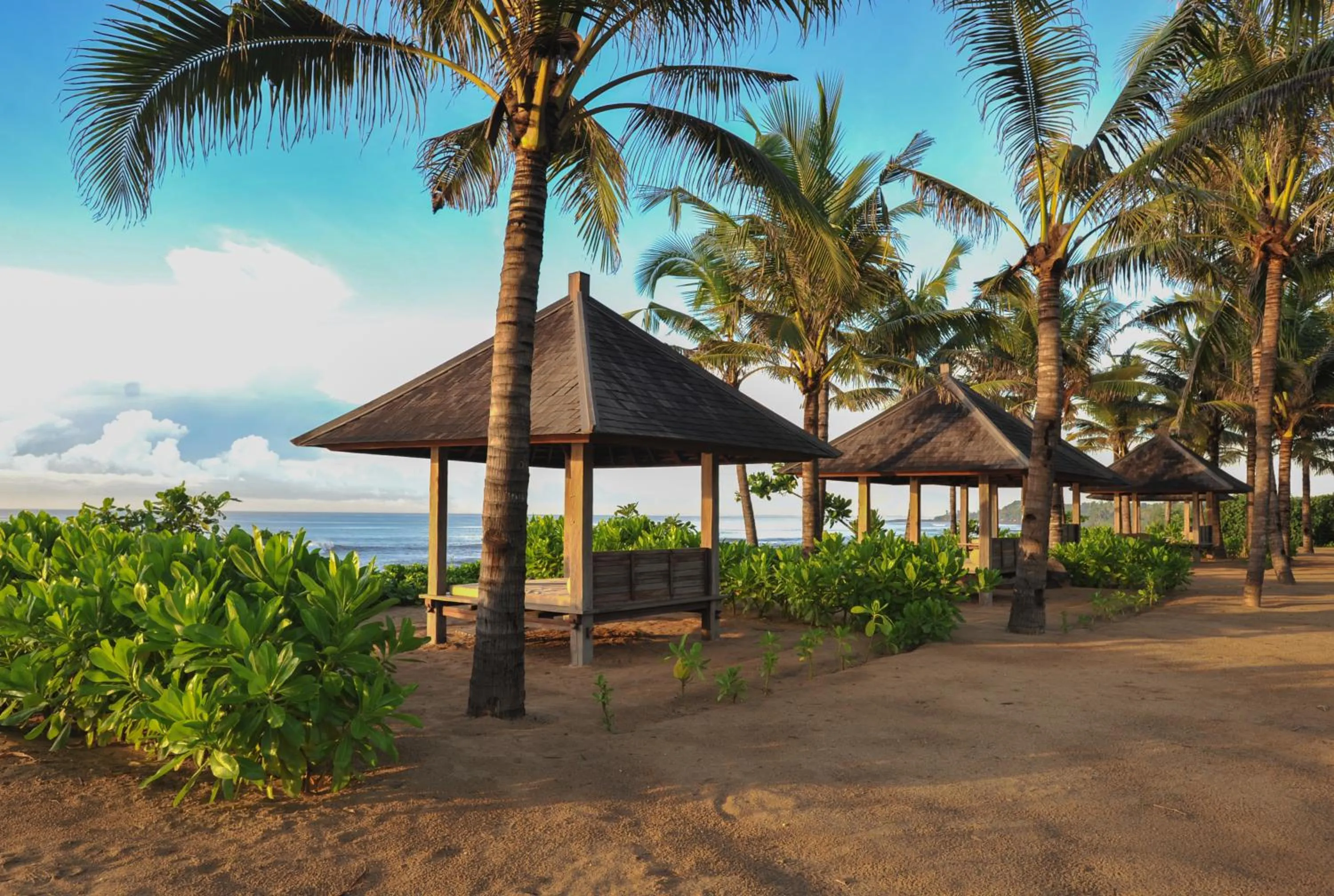 Seating area in Komaneka at Keramas Beach