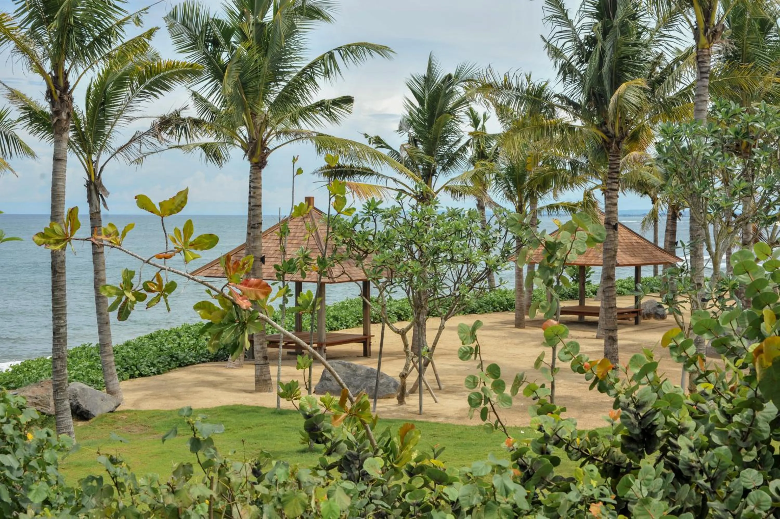 Seating area in Komaneka at Keramas Beach