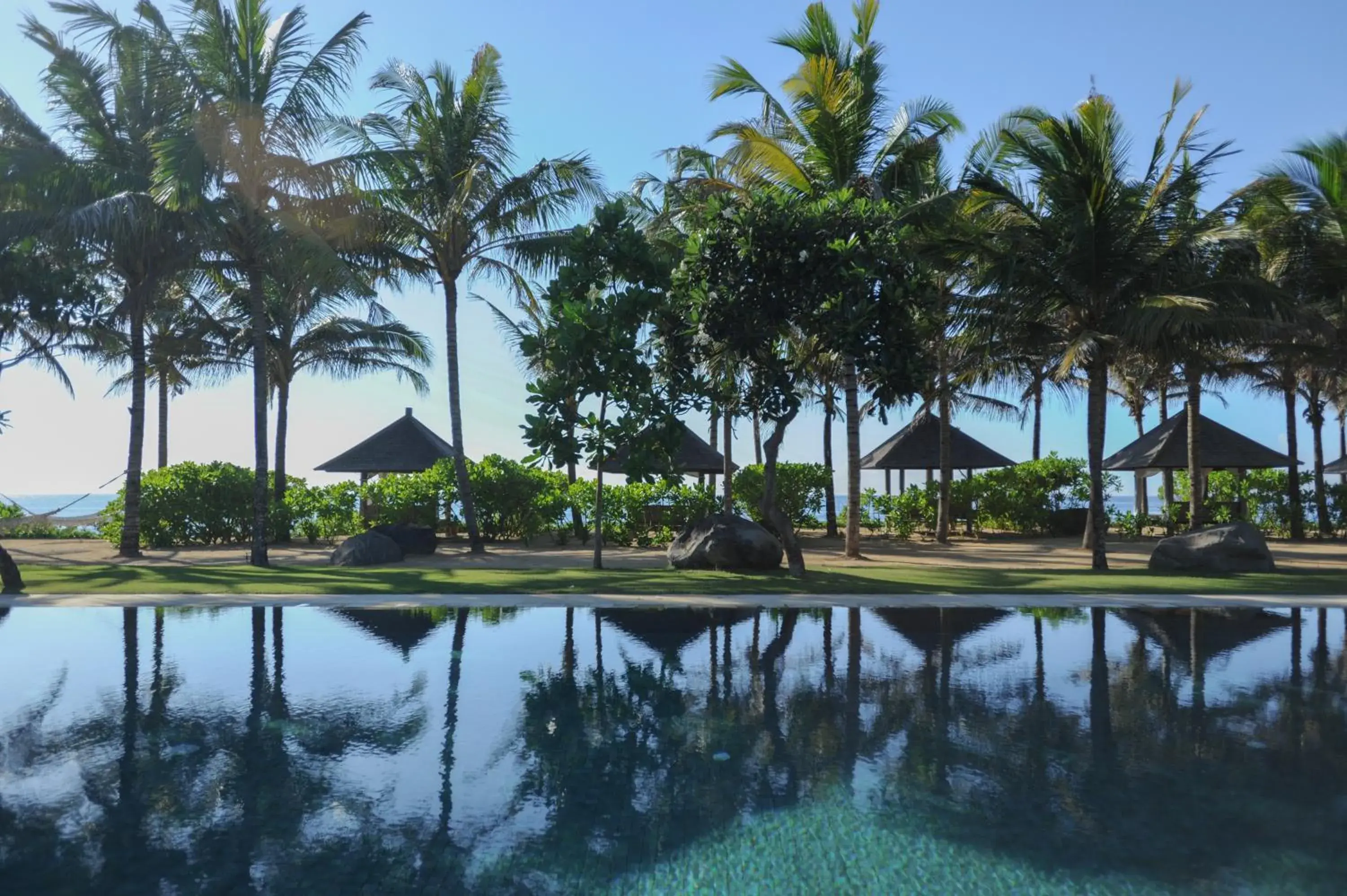 Garden view in Komaneka at Keramas Beach Garden view in Komaneka at Keramas Beach