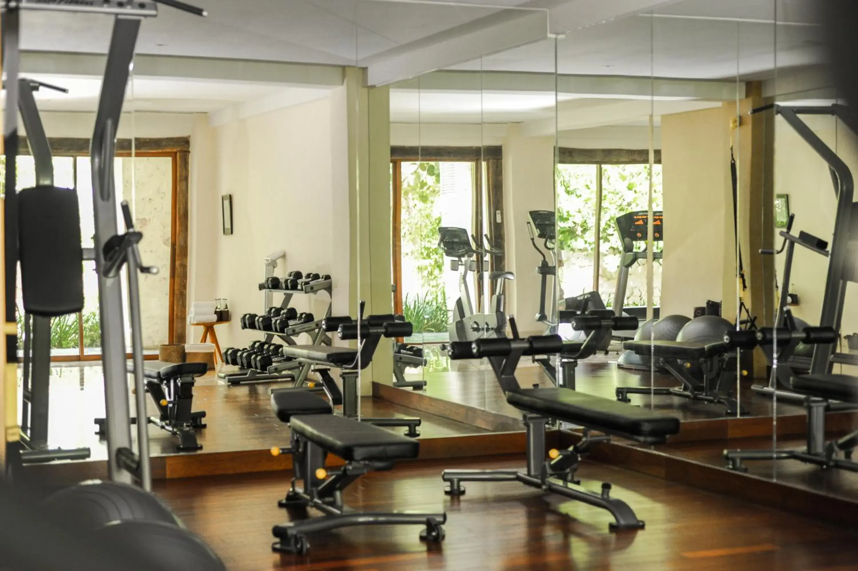 Fitness centre/facilities in Komaneka at Keramas Beach Fitness centre/facilities in Komaneka at Keramas Beach