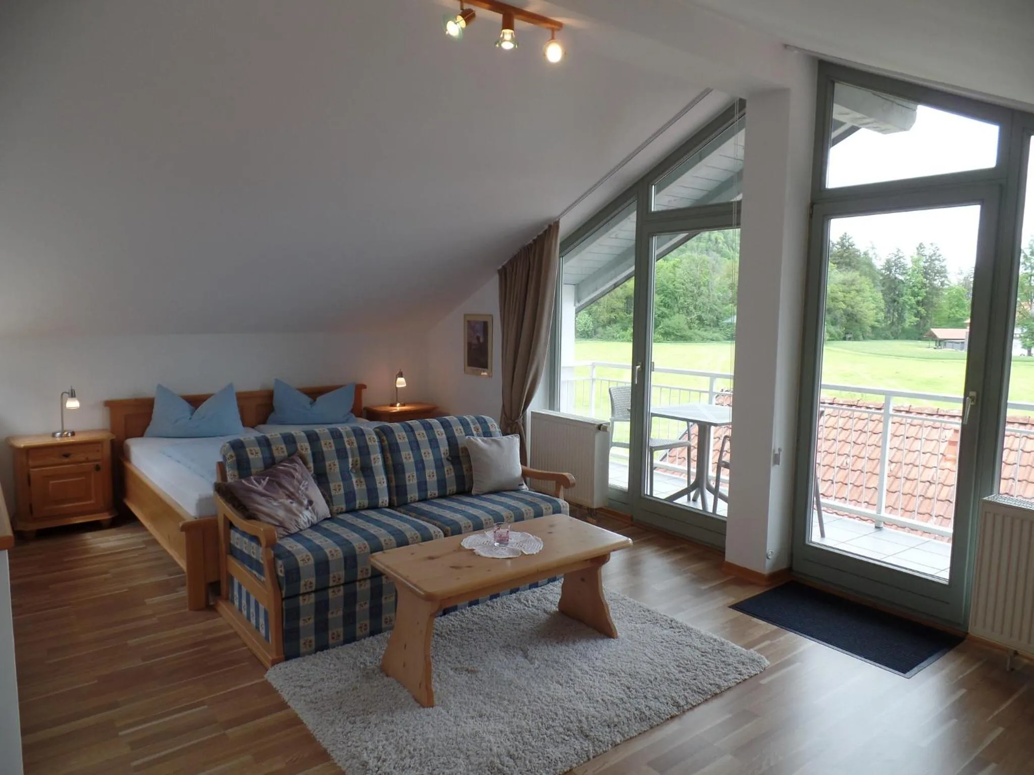 Living room in Ferienwohnung Brünnsteinblick Kranzhorn