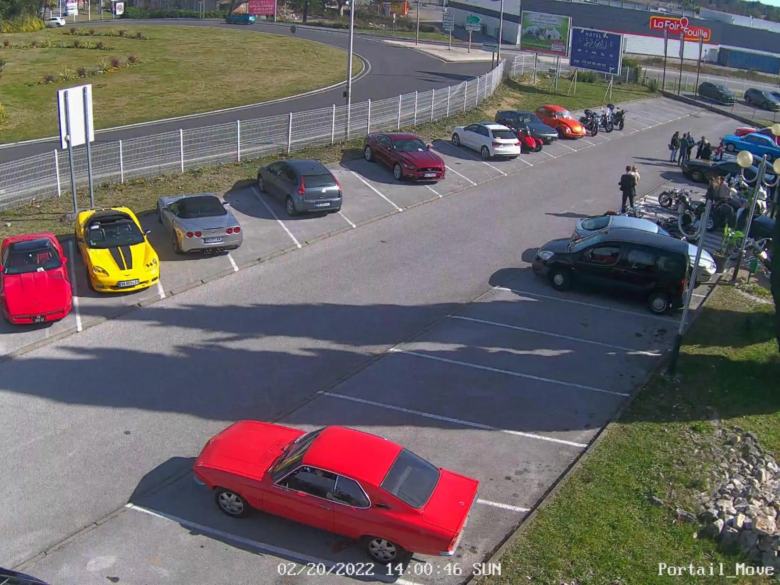 Parking in L'Escale d'Alès HOTEL