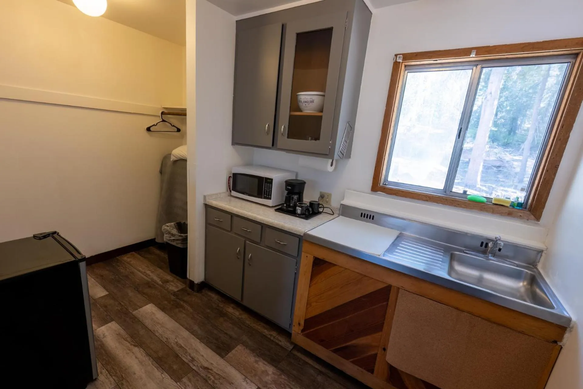 kitchen in The Tamarack Lodge