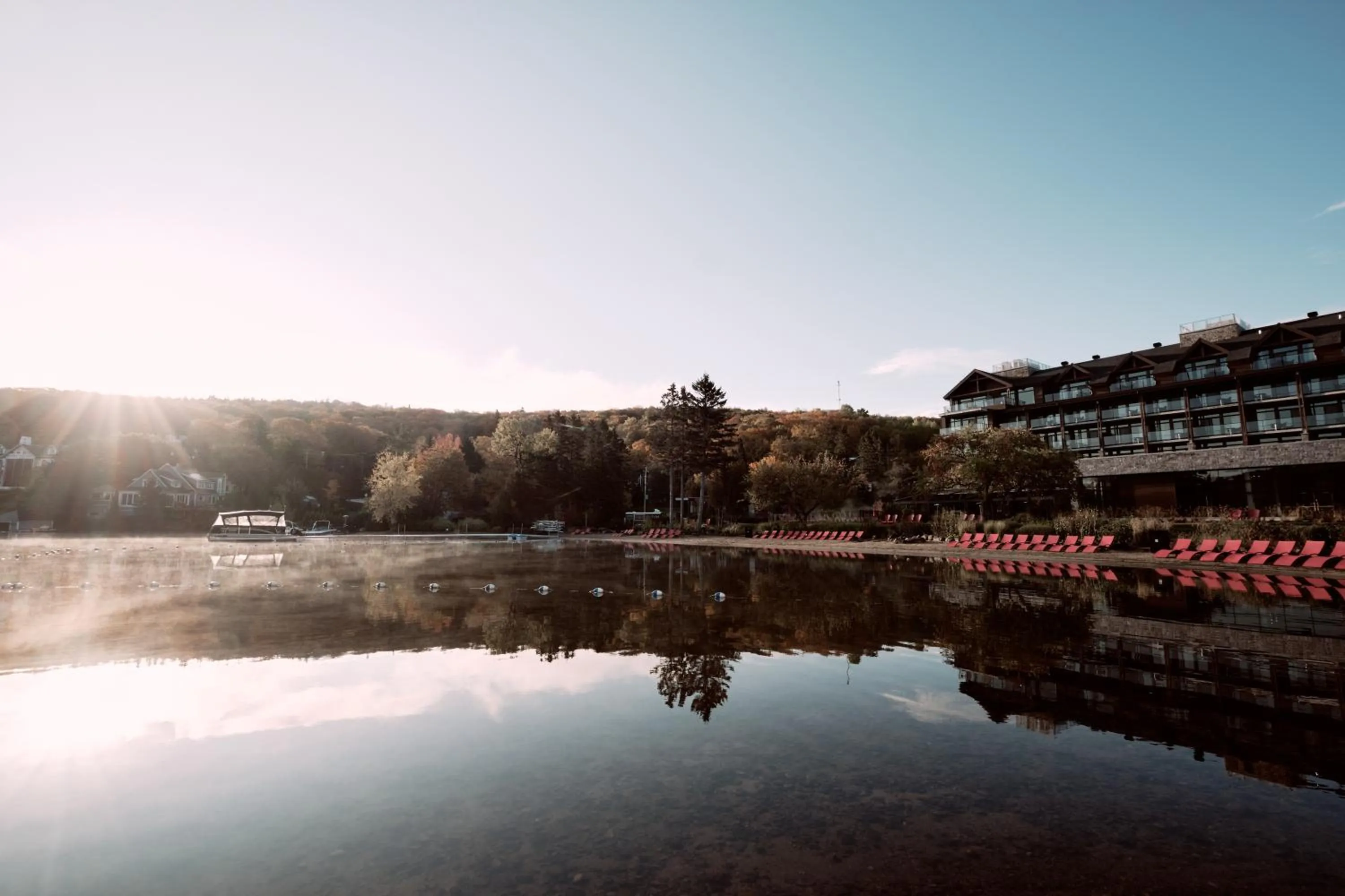 Lake view in Entourage sur-le-Lac