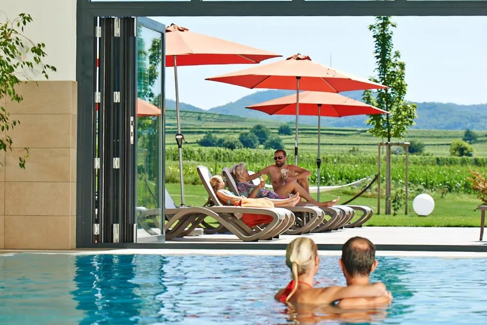 Swimming pool in Kreuz-Post Hotel-Restaurant-SPA