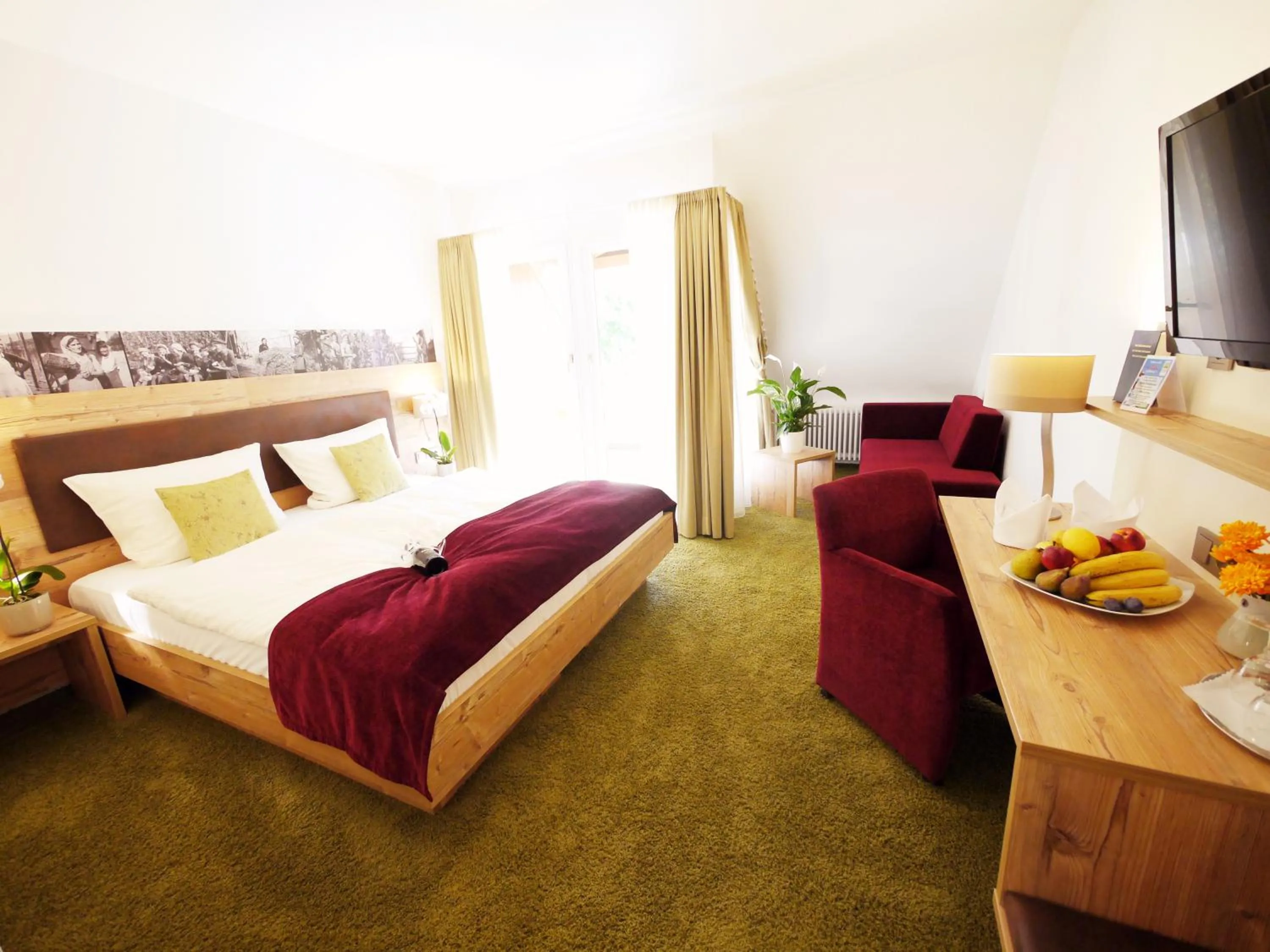 Bed in Kreuz-Post Hotel-Restaurant-SPA