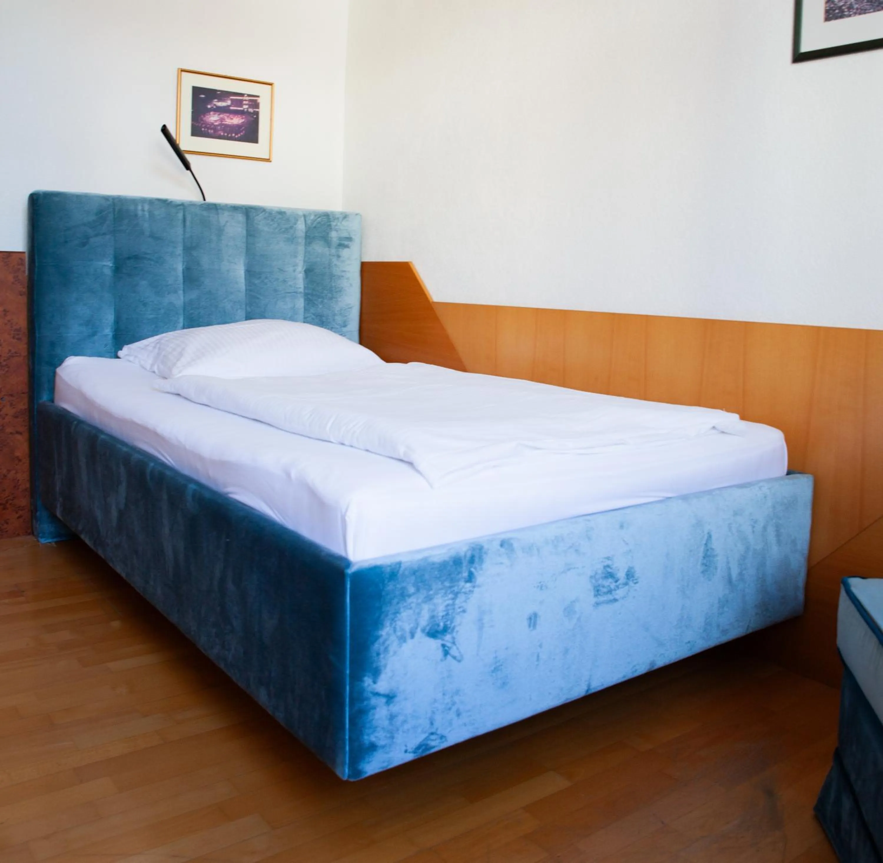 Bed in Seehotel Schwan