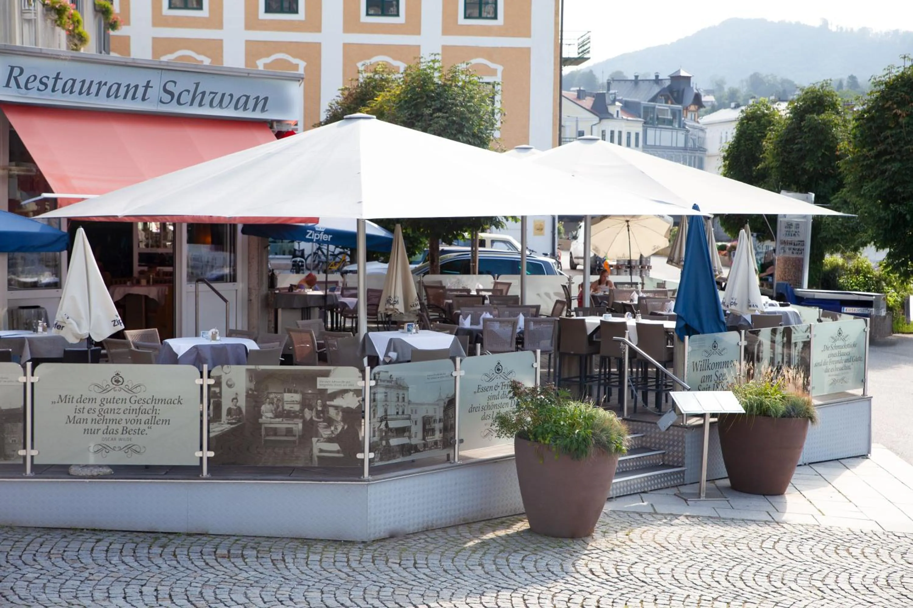 Property building in Seehotel Schwan