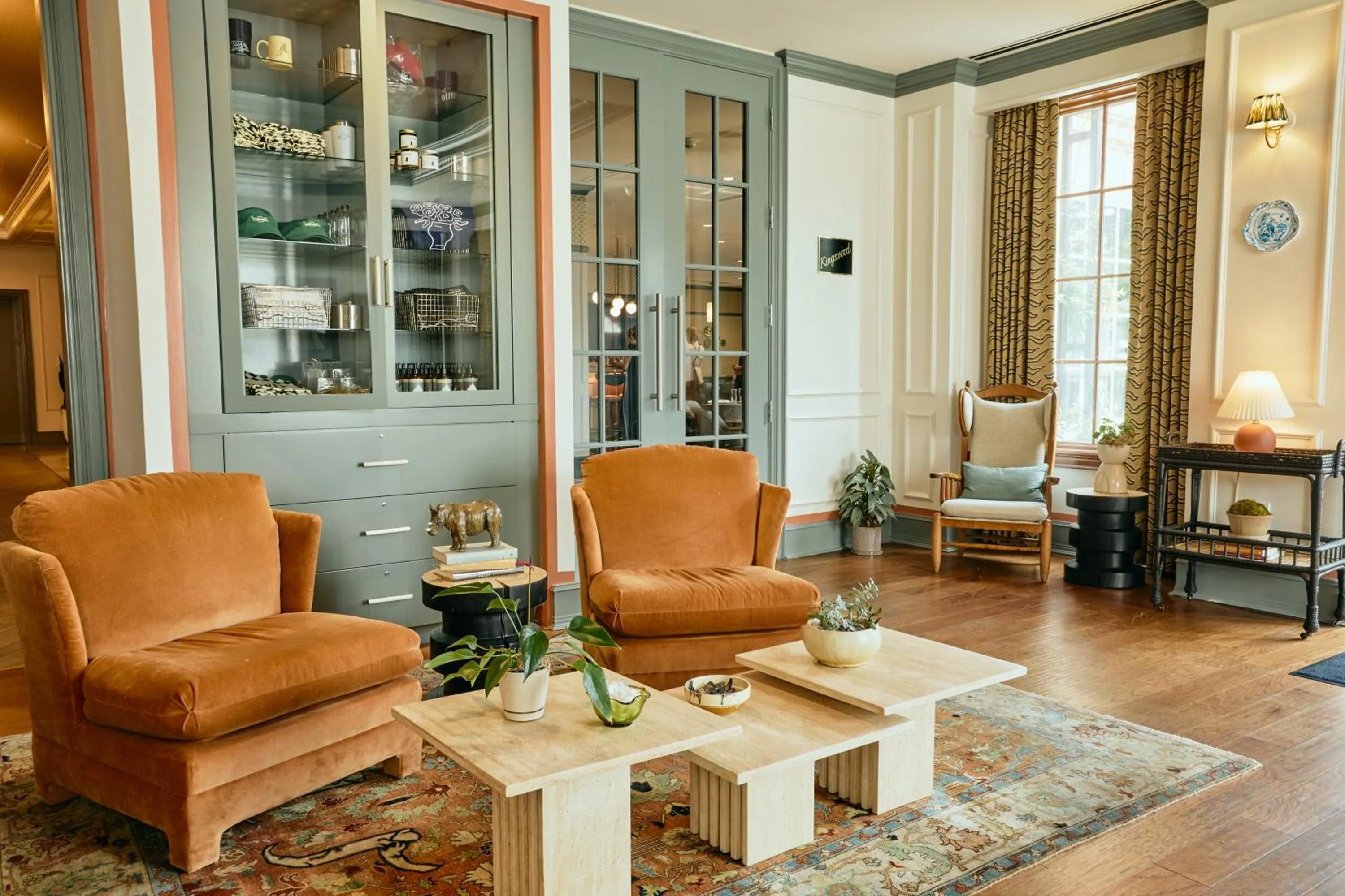 Lobby or reception in The Oliver, Oxford