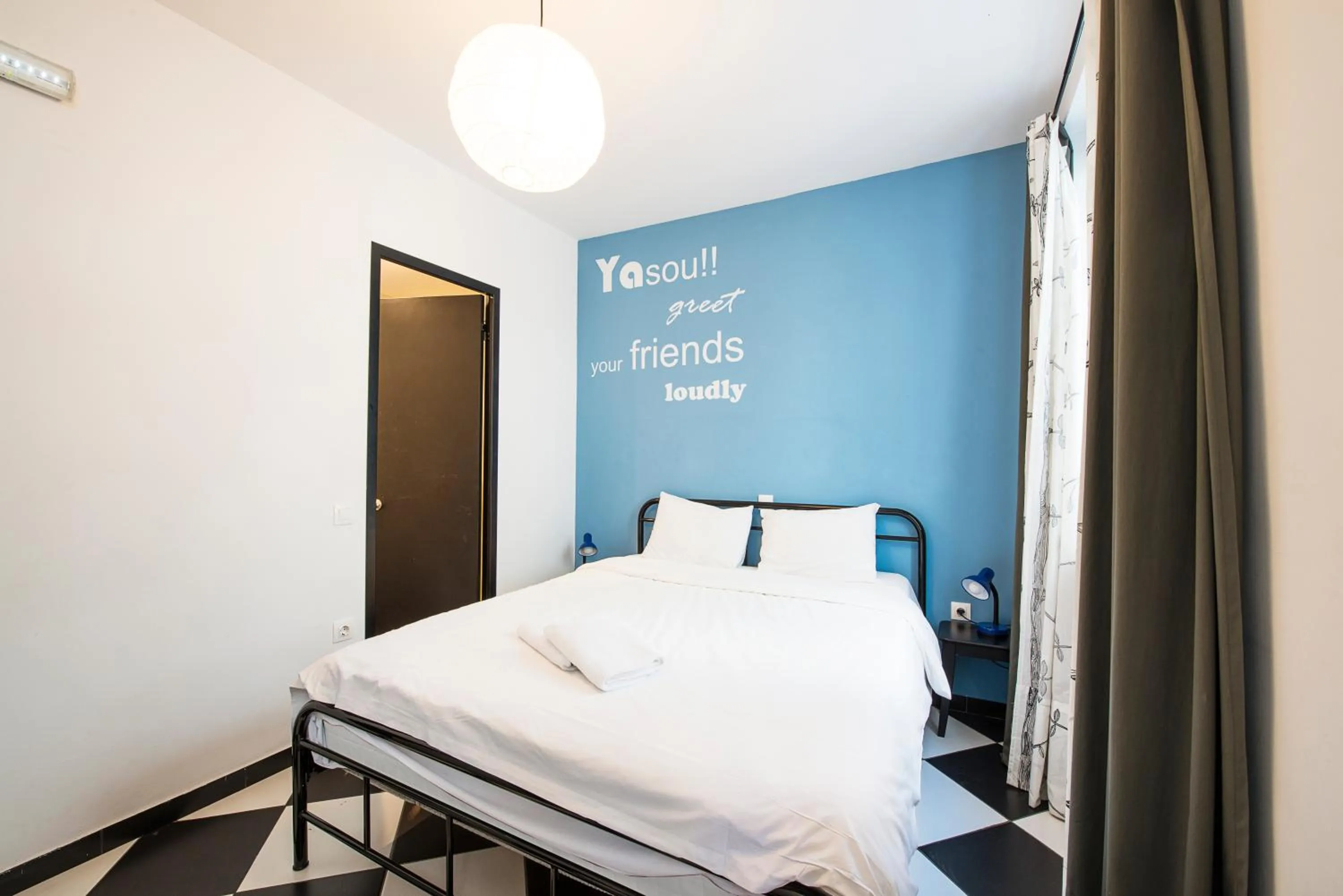 Bed in Safestay Athens Monastiraki