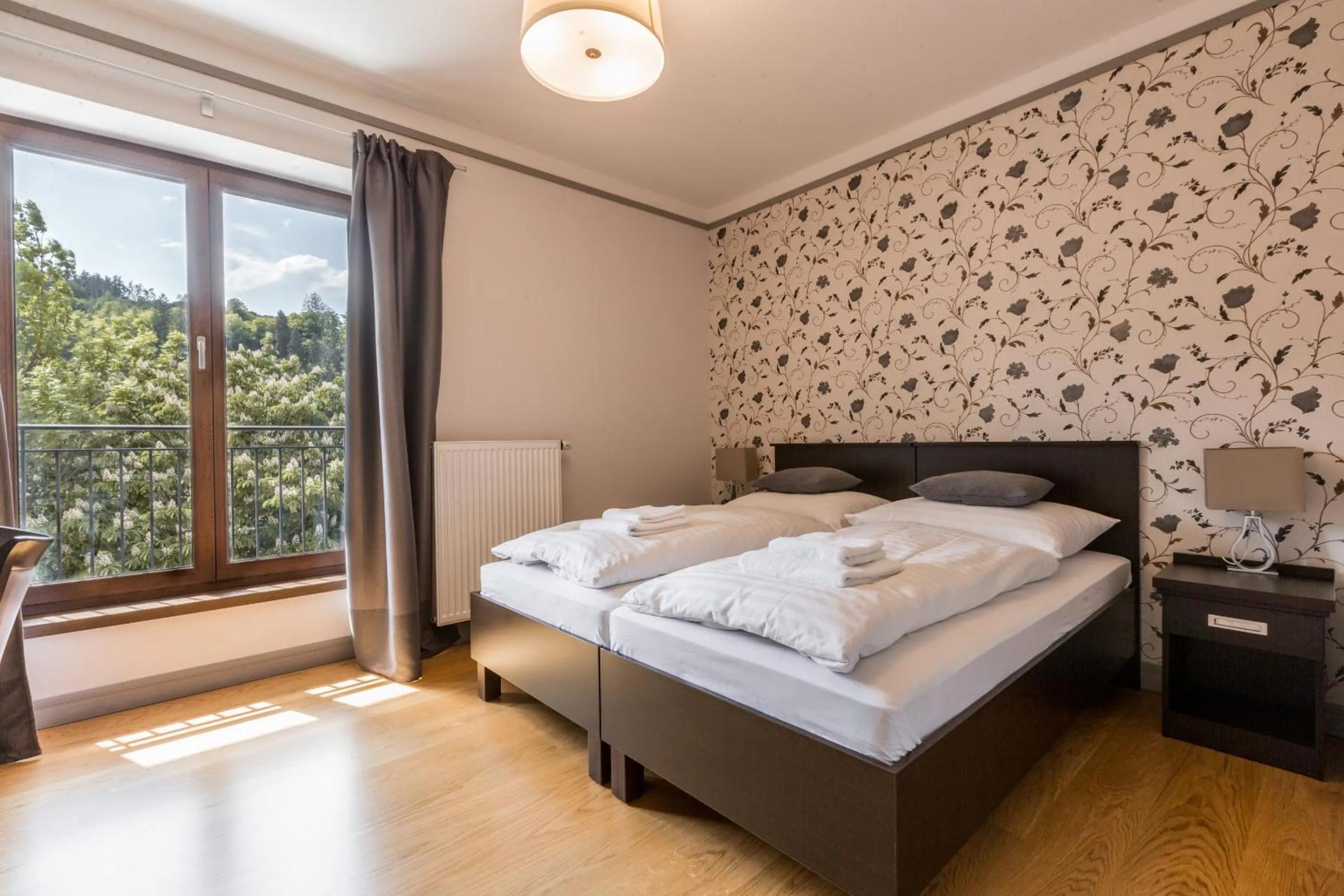 Photo of the whole room, Bed in Hotel Mandát