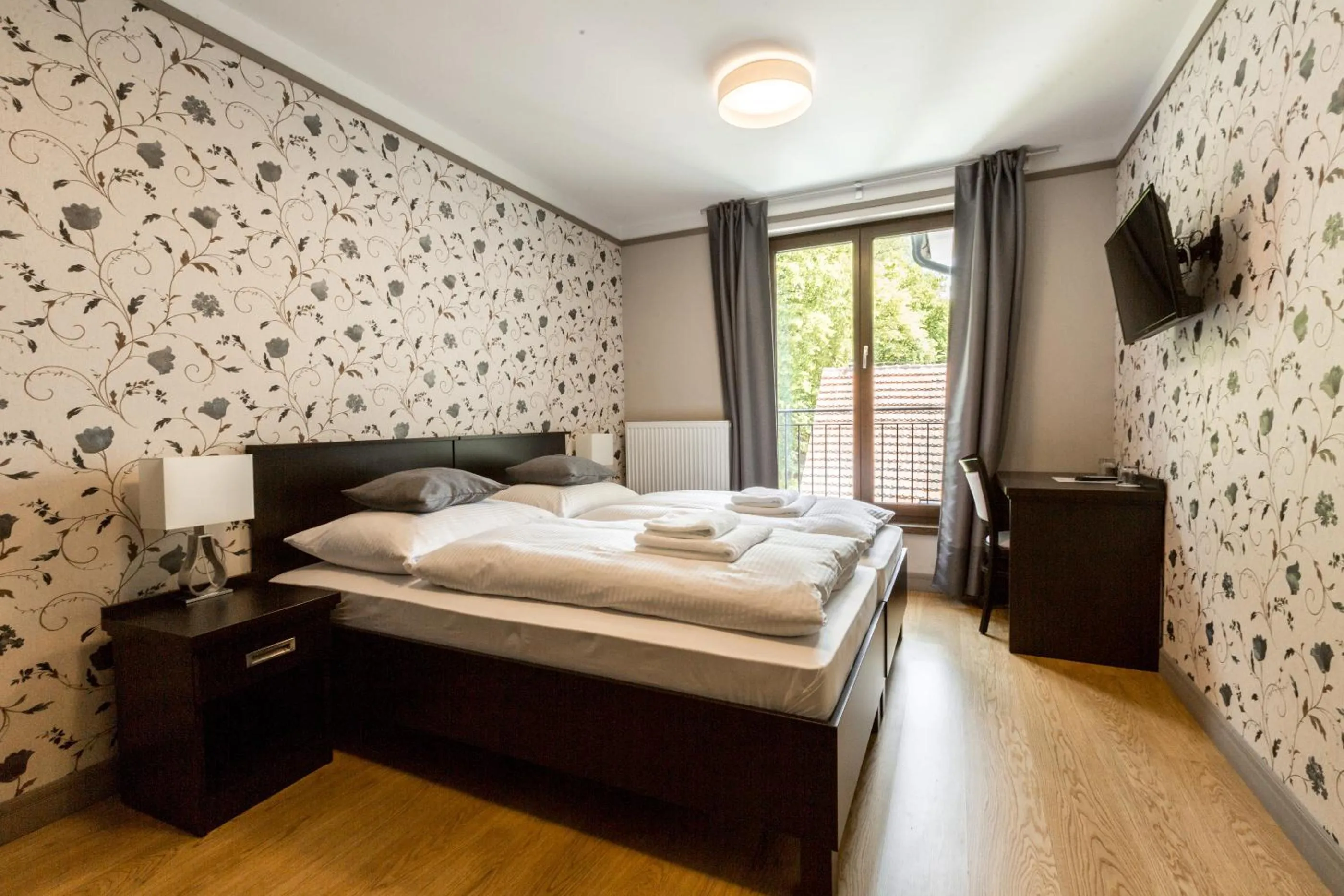 Photo of the whole room, Bed in Hotel Mandát