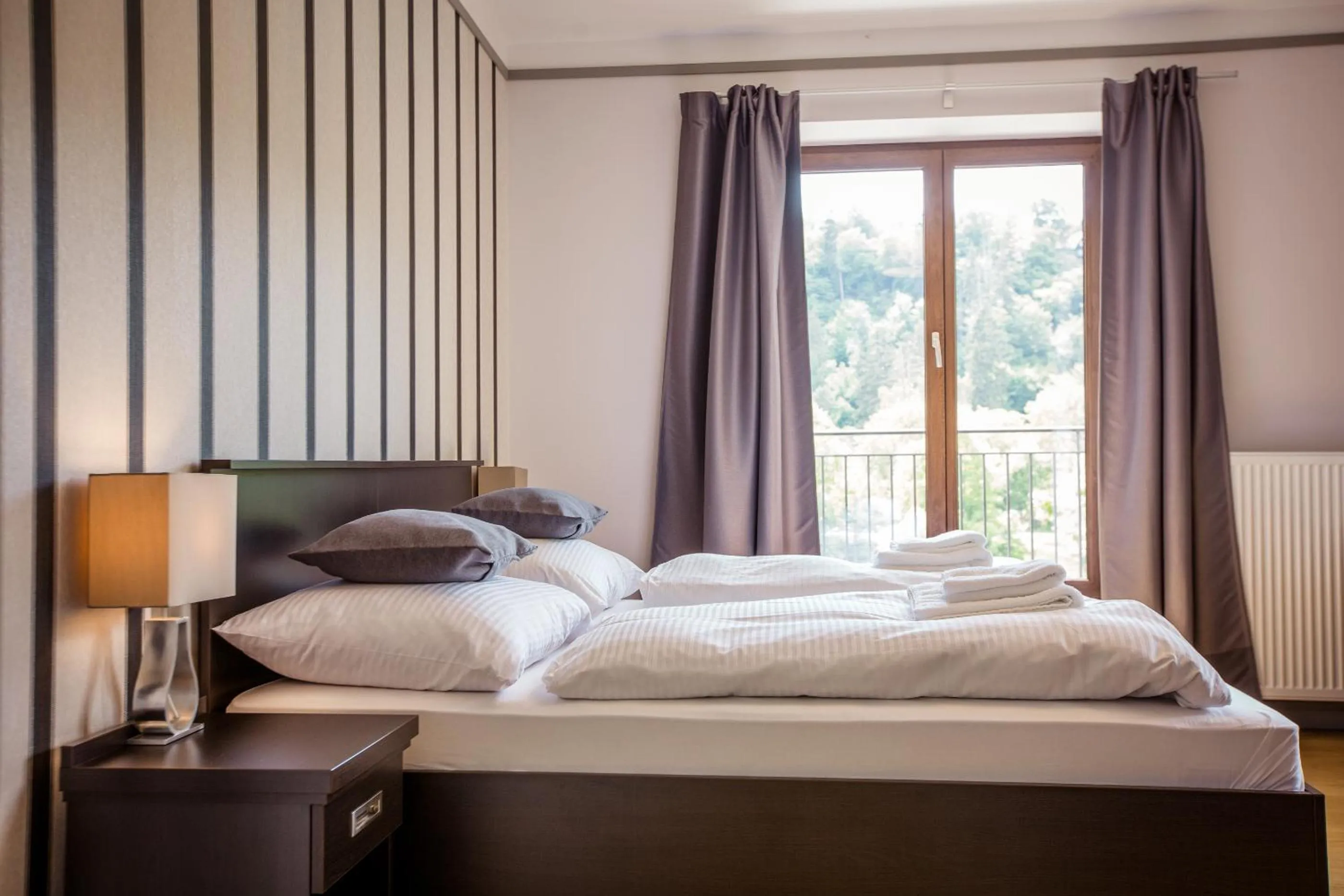 Photo of the whole room, Bed in Hotel Mandát