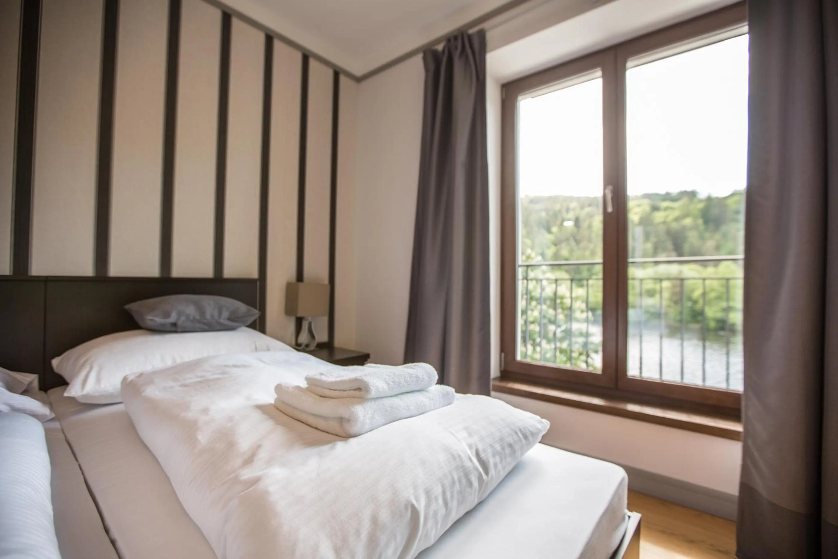 Photo of the whole room, Bed in Hotel Mandát