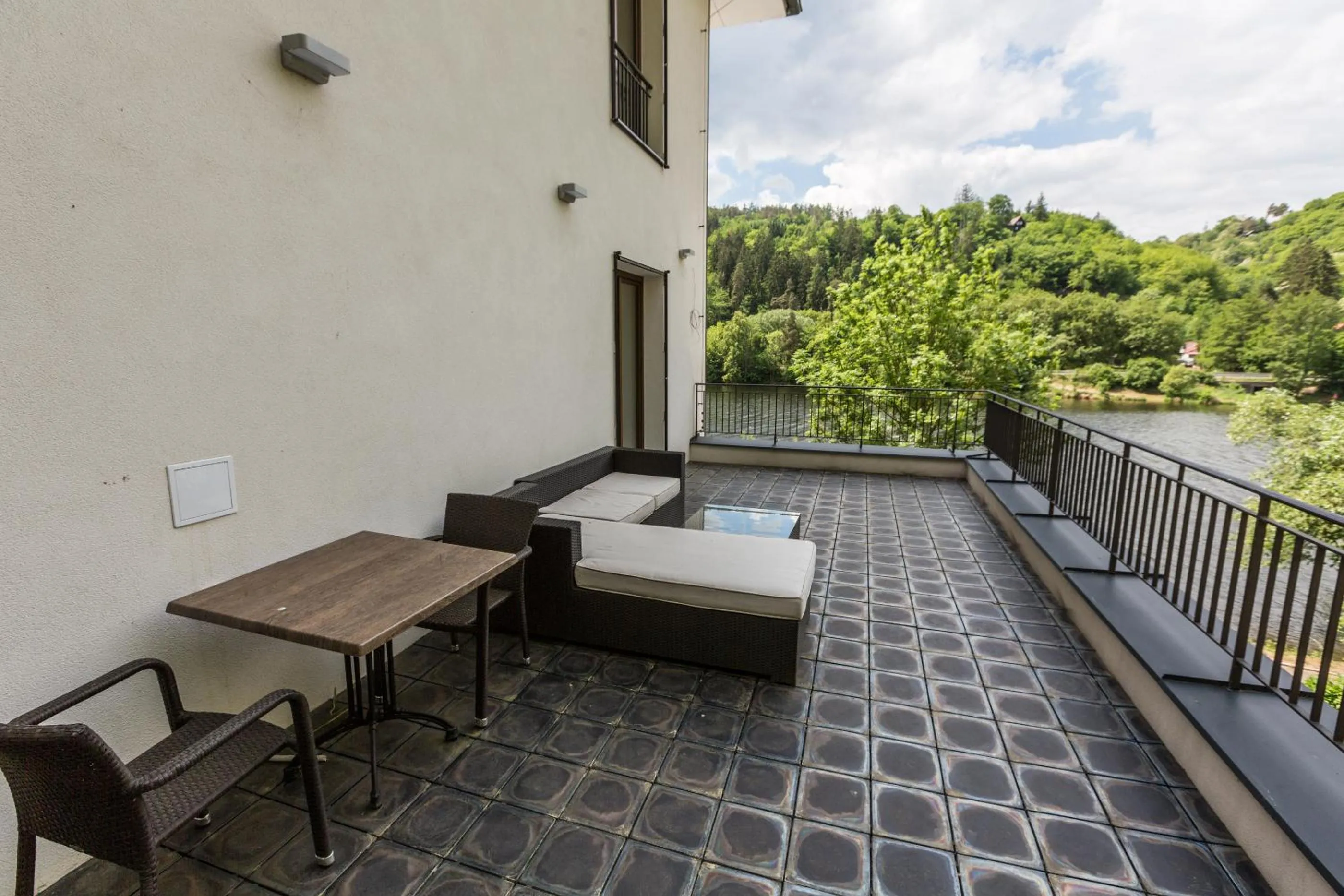 Balcony/Terrace in Hotel Mandát