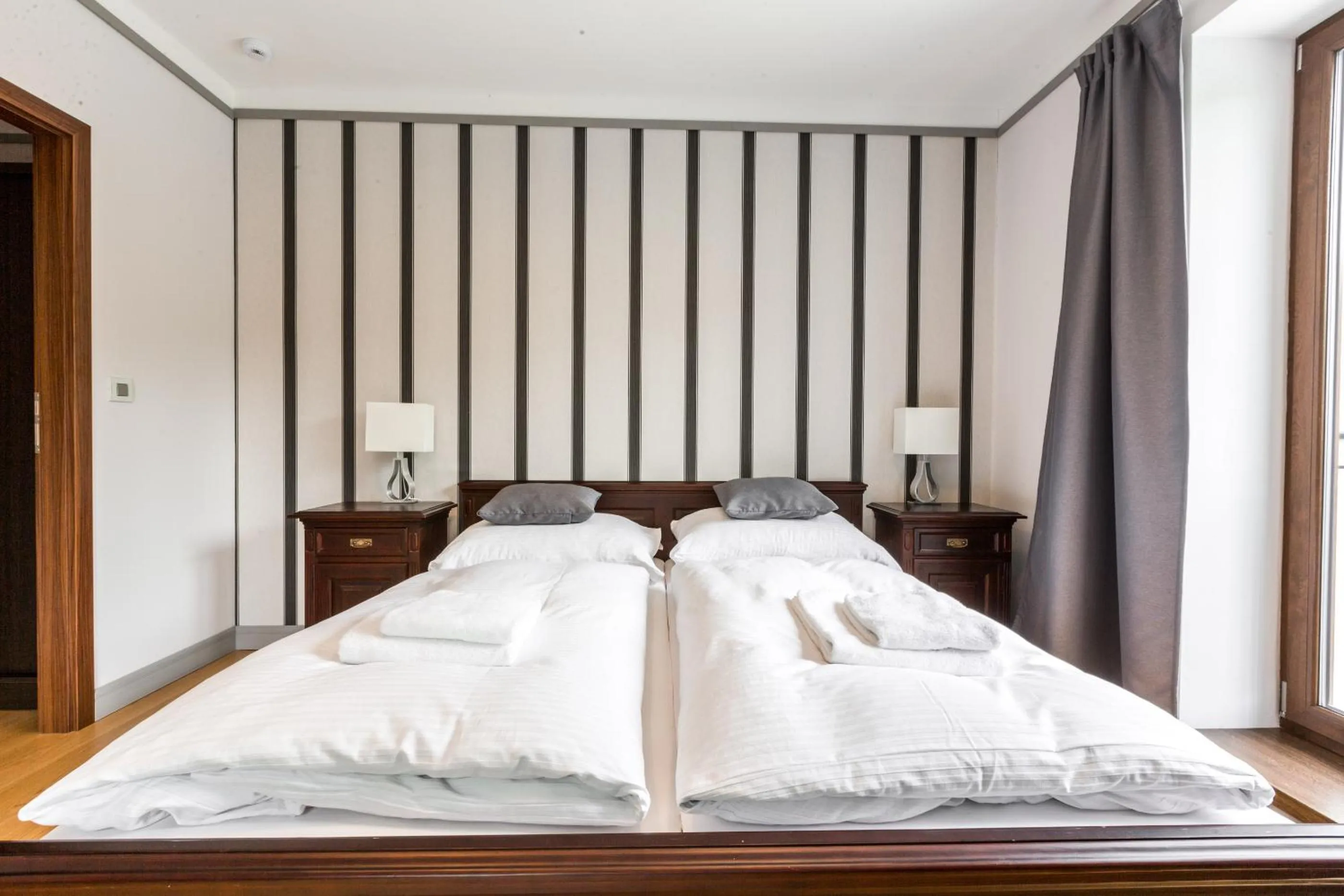 Photo of the whole room, Bed in Hotel Mandát