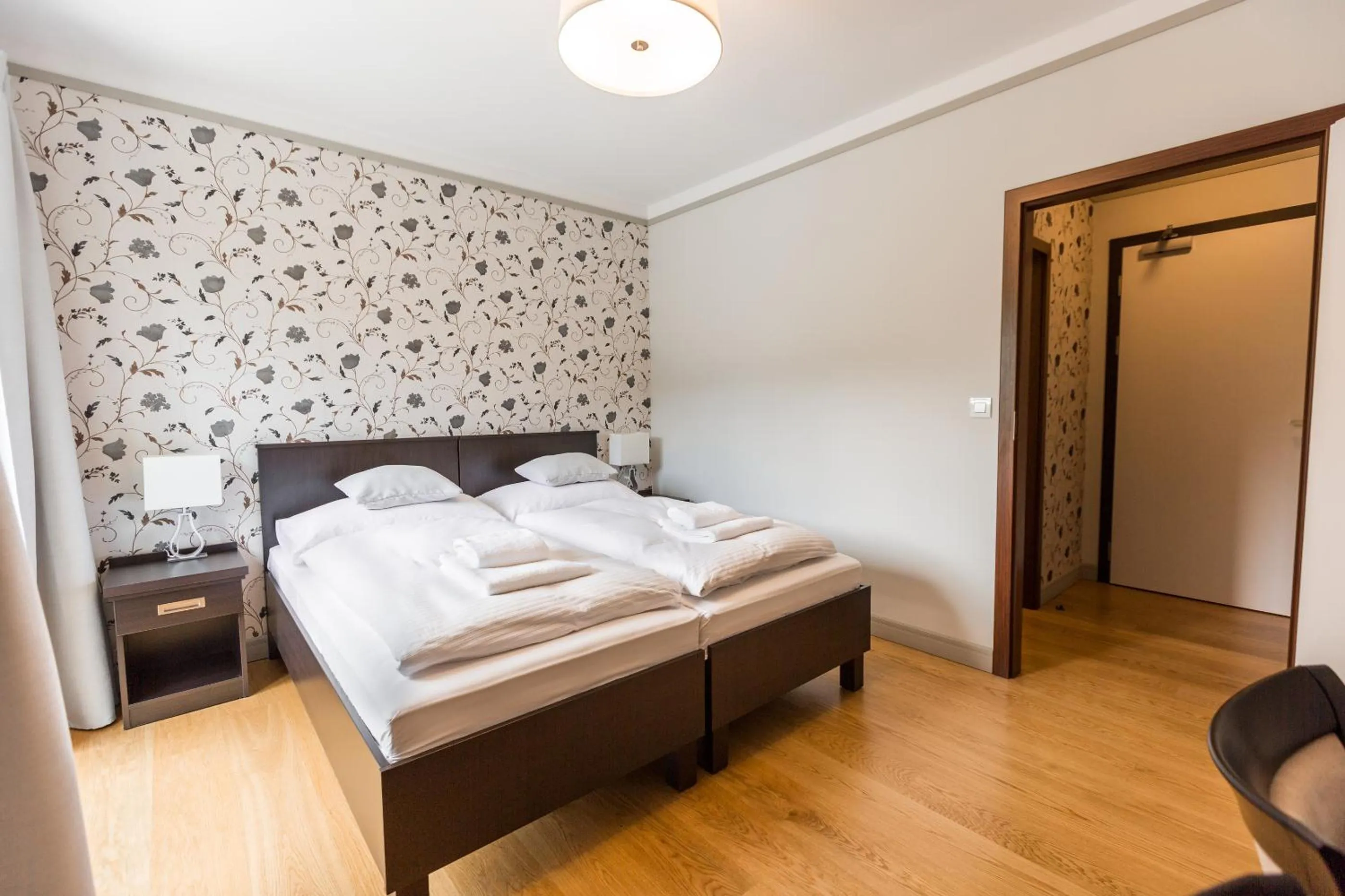 Photo of the whole room, Bed in Hotel Mandát