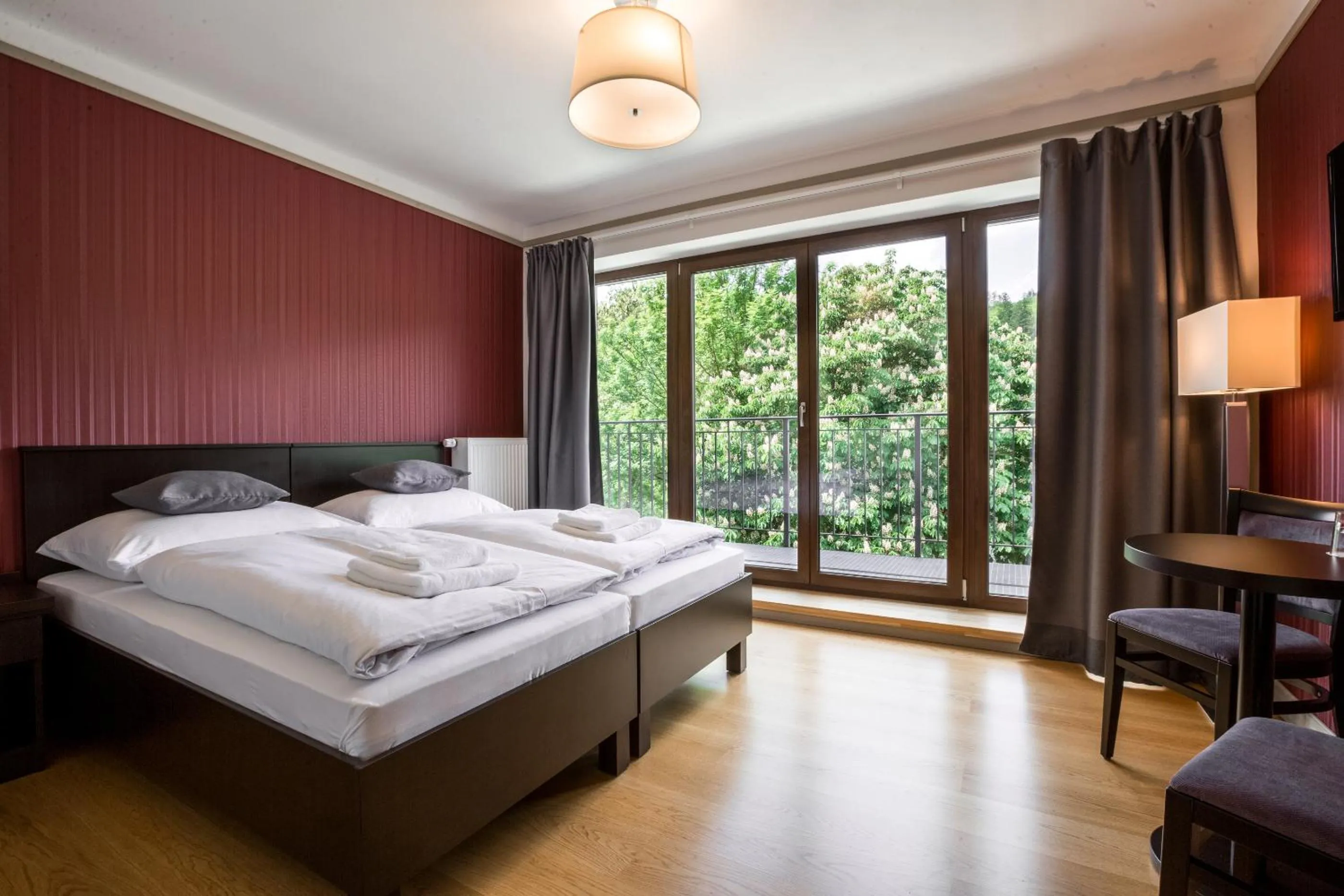 Photo of the whole room, Bed in Hotel Mandát