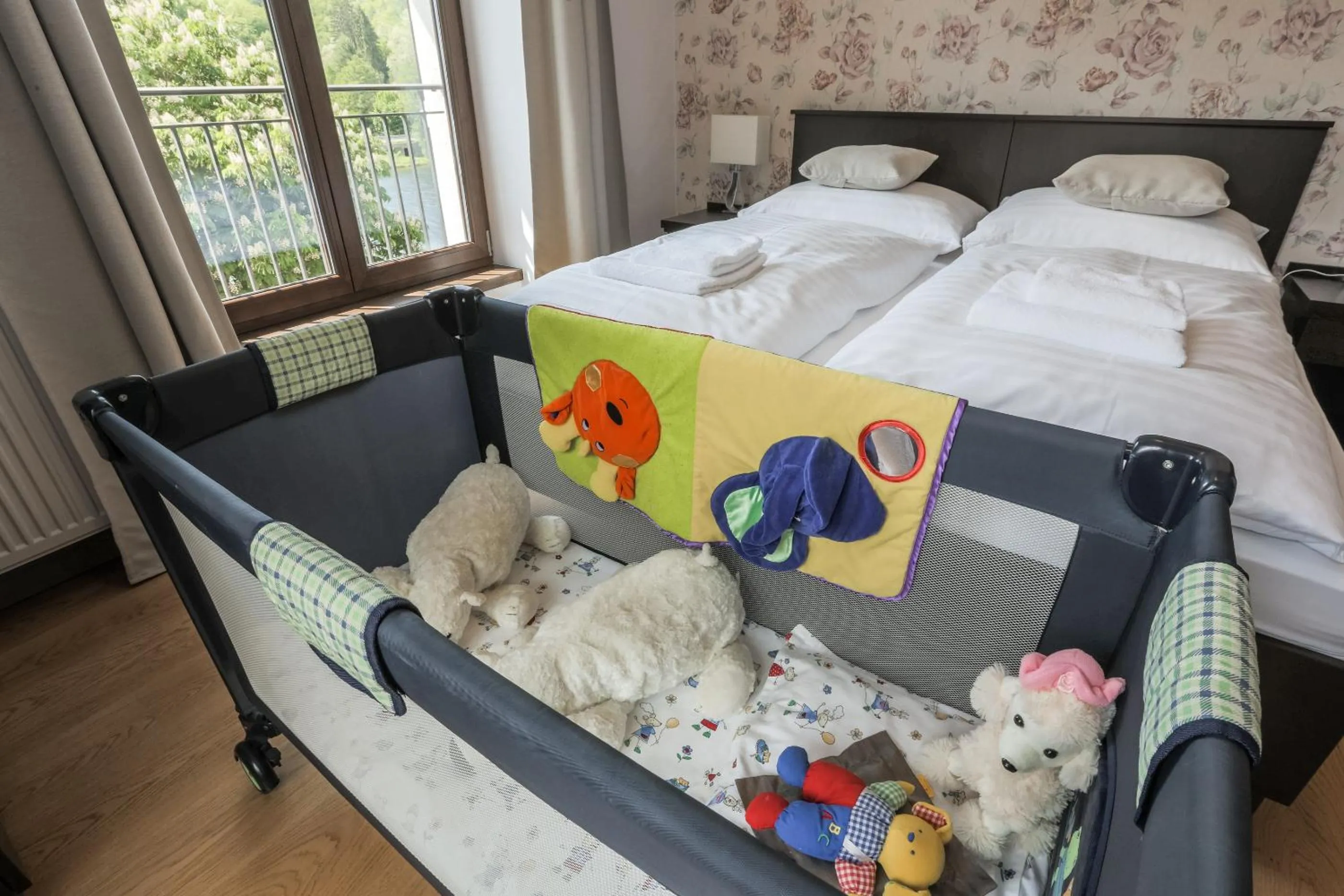 Photo of the whole room, Bed in Hotel Mandát