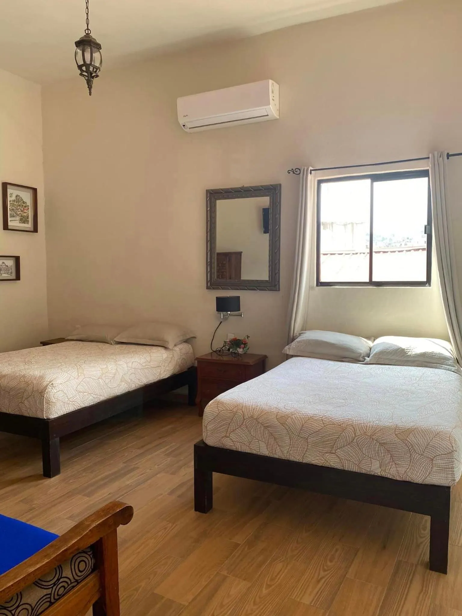 Bed in Grann Posada Xilitla