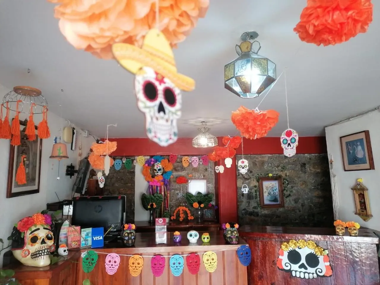 Lobby or reception in Grann Posada Xilitla