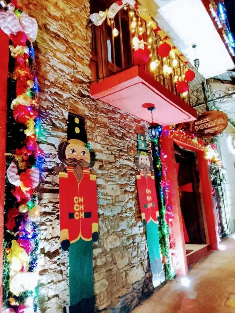 Facade/entrance in Grann Posada Xilitla