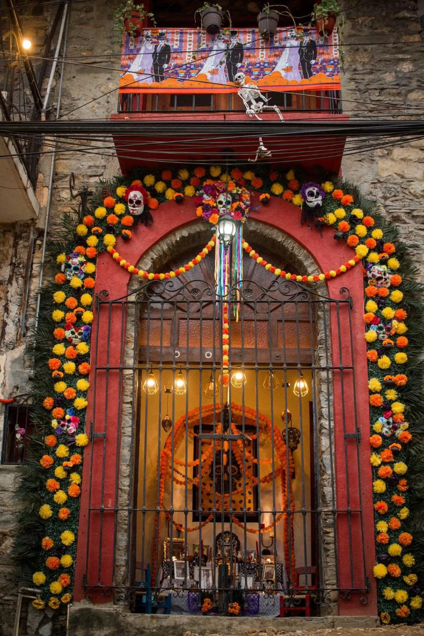 Facade/entrance in Grann Posada Xilitla
