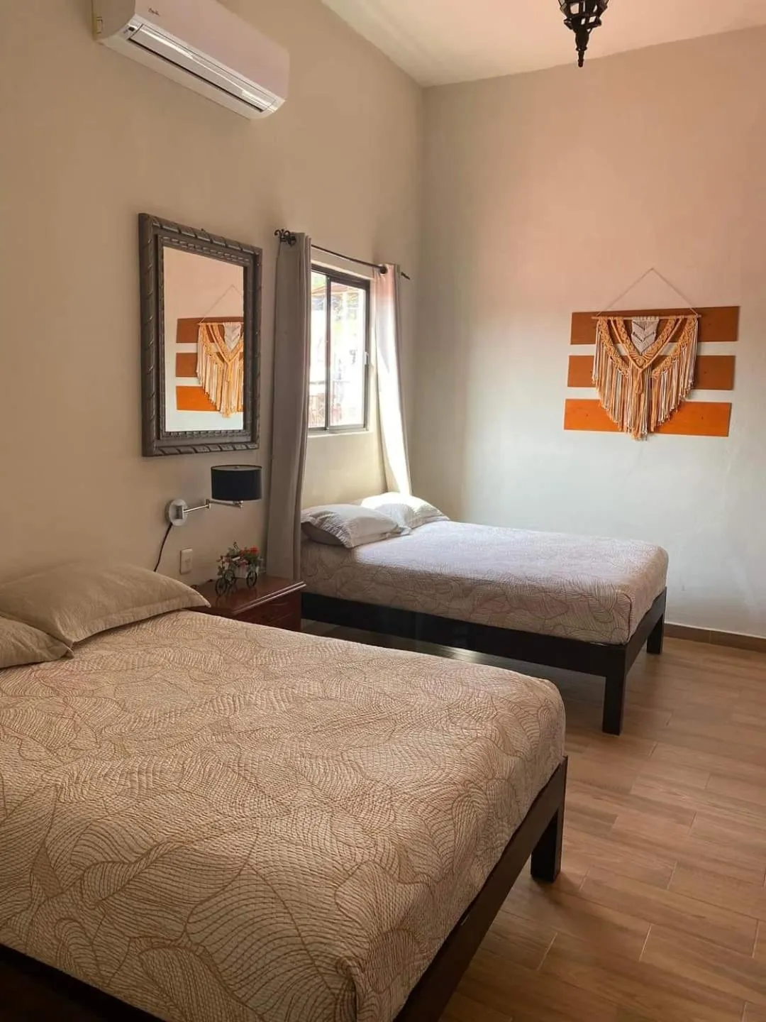 Bed in Grann Posada Xilitla