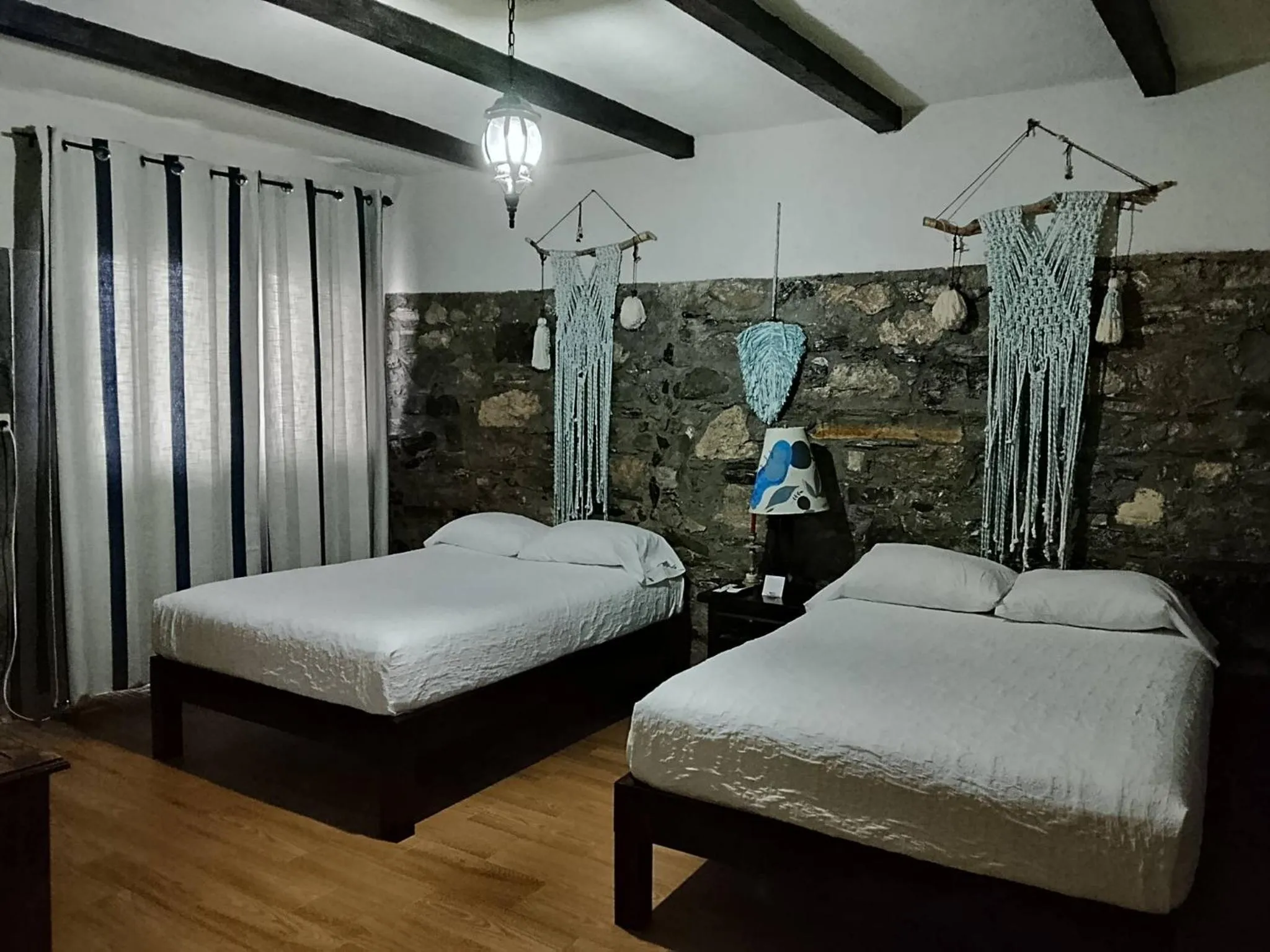 Bed in Grann Posada Xilitla