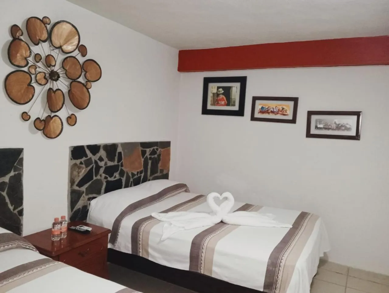 Bed in Grann Posada Xilitla