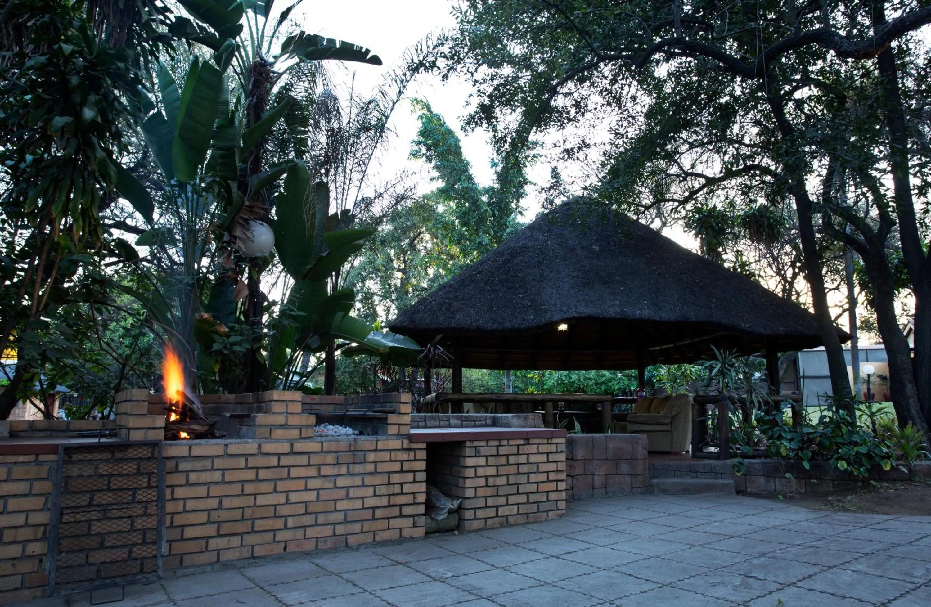 BBQ facilities in Sunbird Lodge