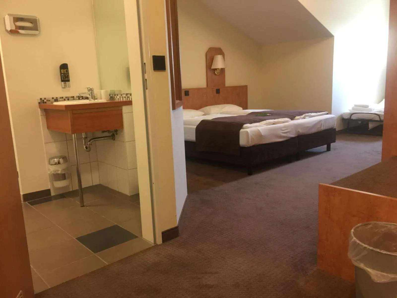 Photo of the whole room, Bed in Hotel Frederikspark