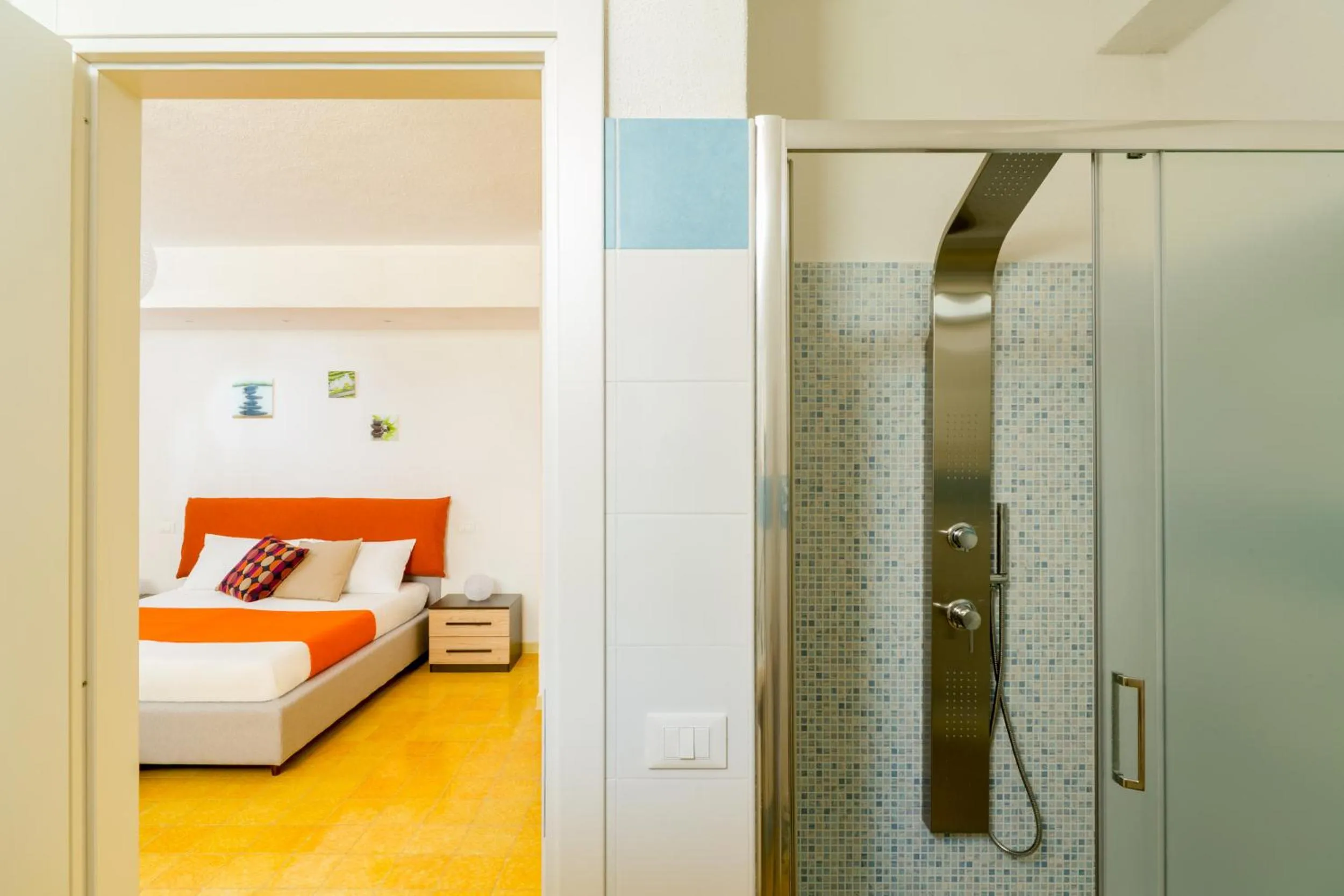 Bed in Villa Araucaria