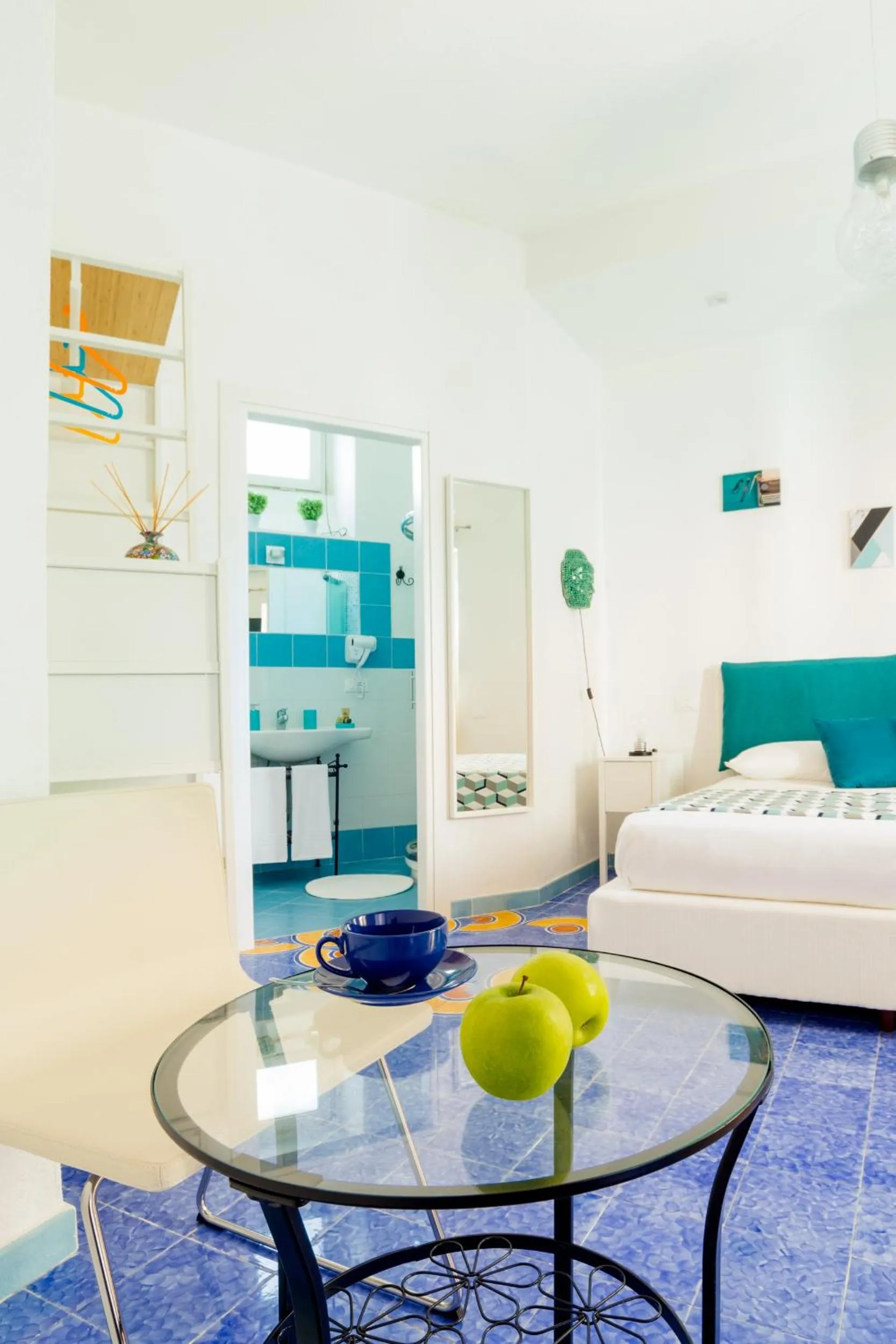 Bed in Villa Araucaria