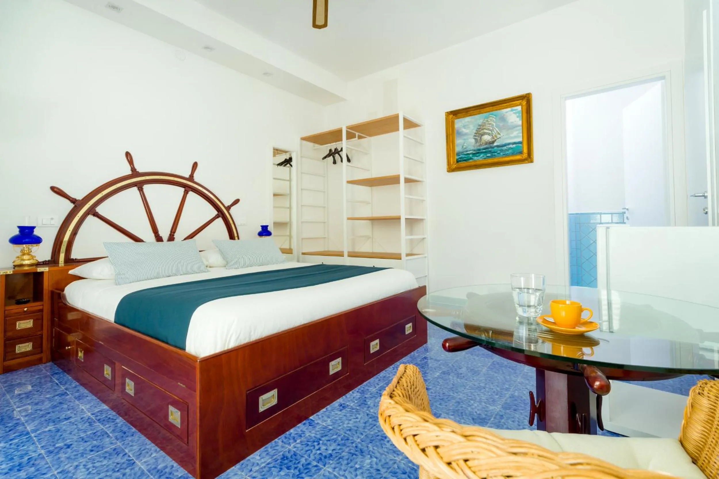 Bed in Villa Araucaria