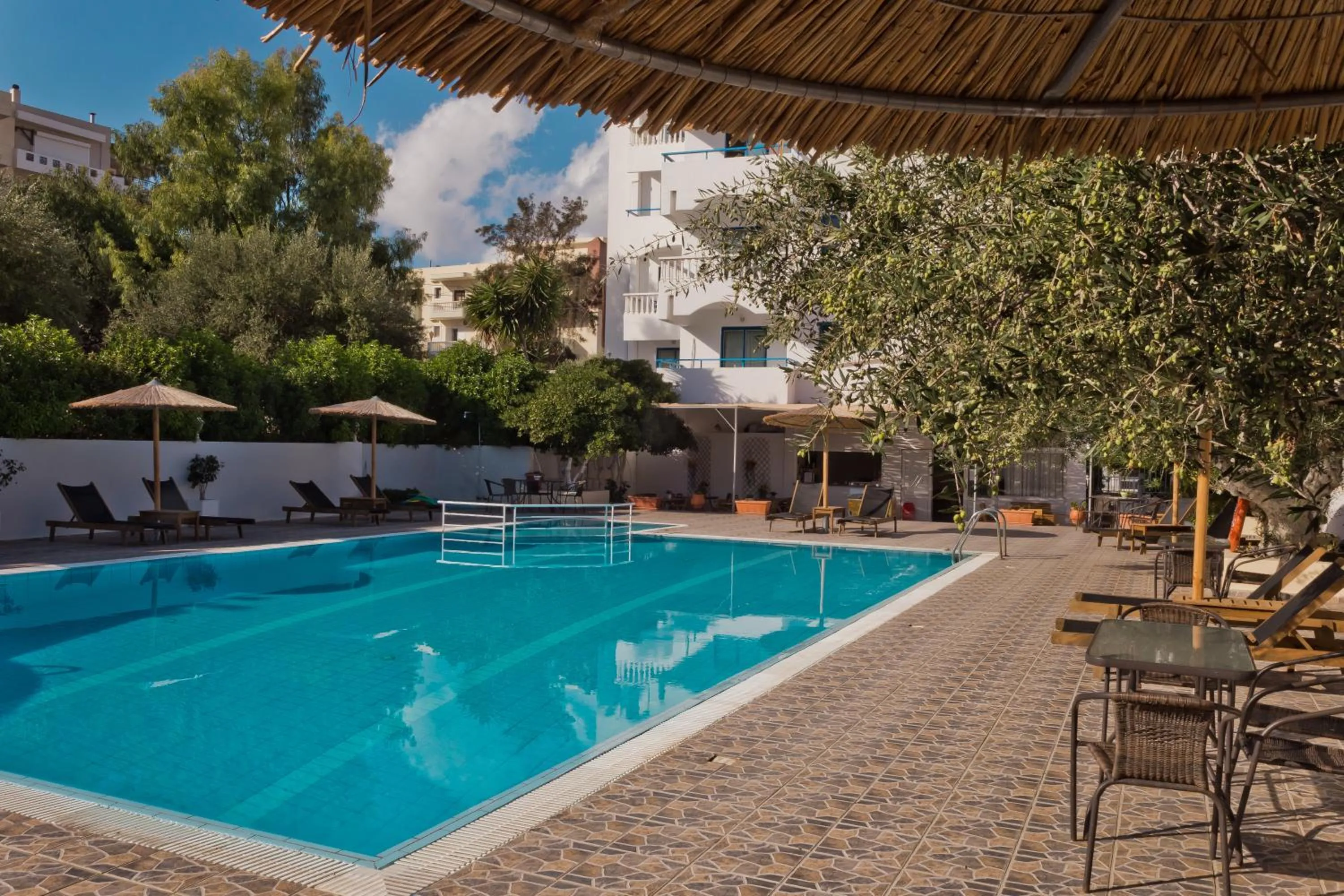 Swimming pool in Regina Studios & Hotel